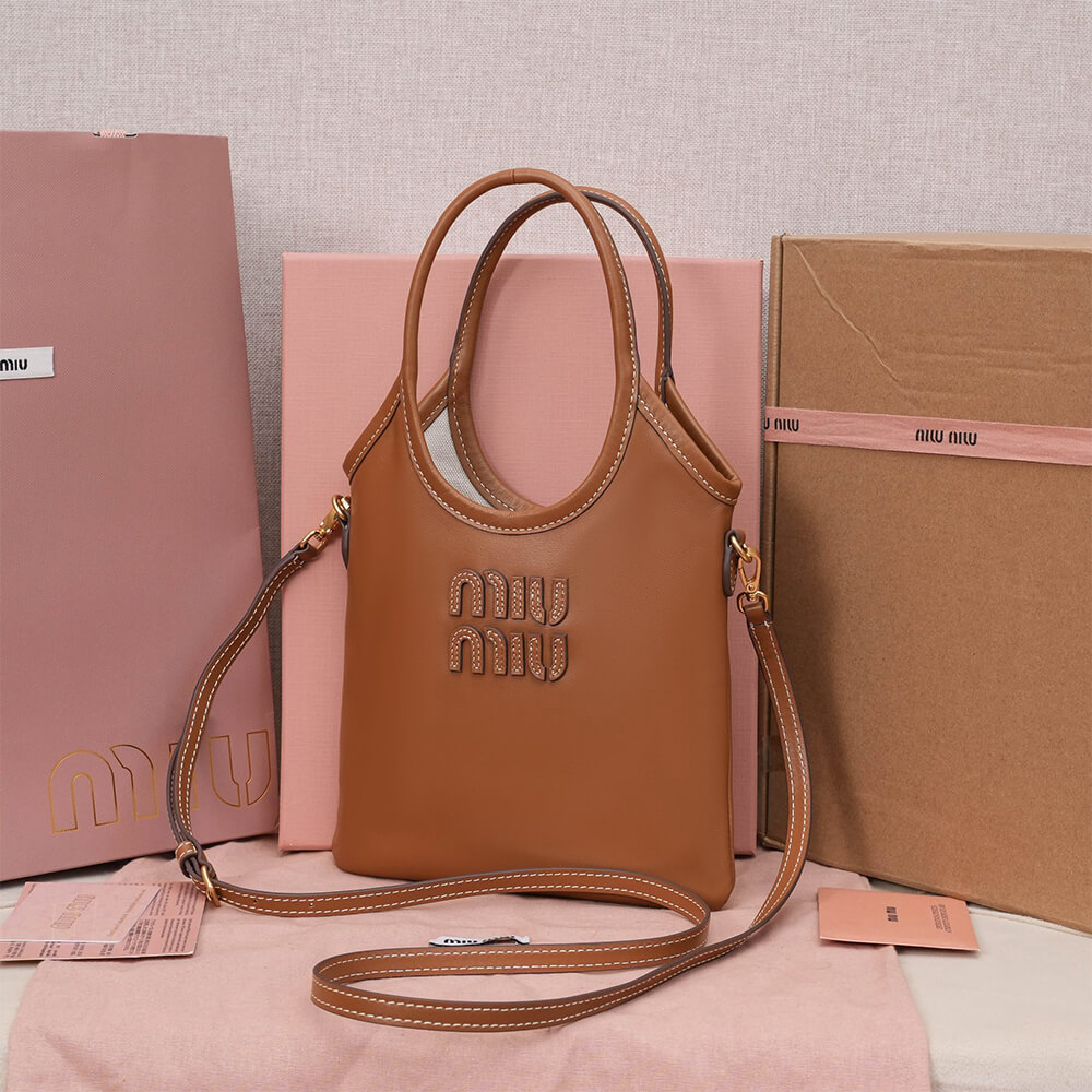 MIUMIU MINI IVY leather handbag(HIGH-END GRADE) - Top Club