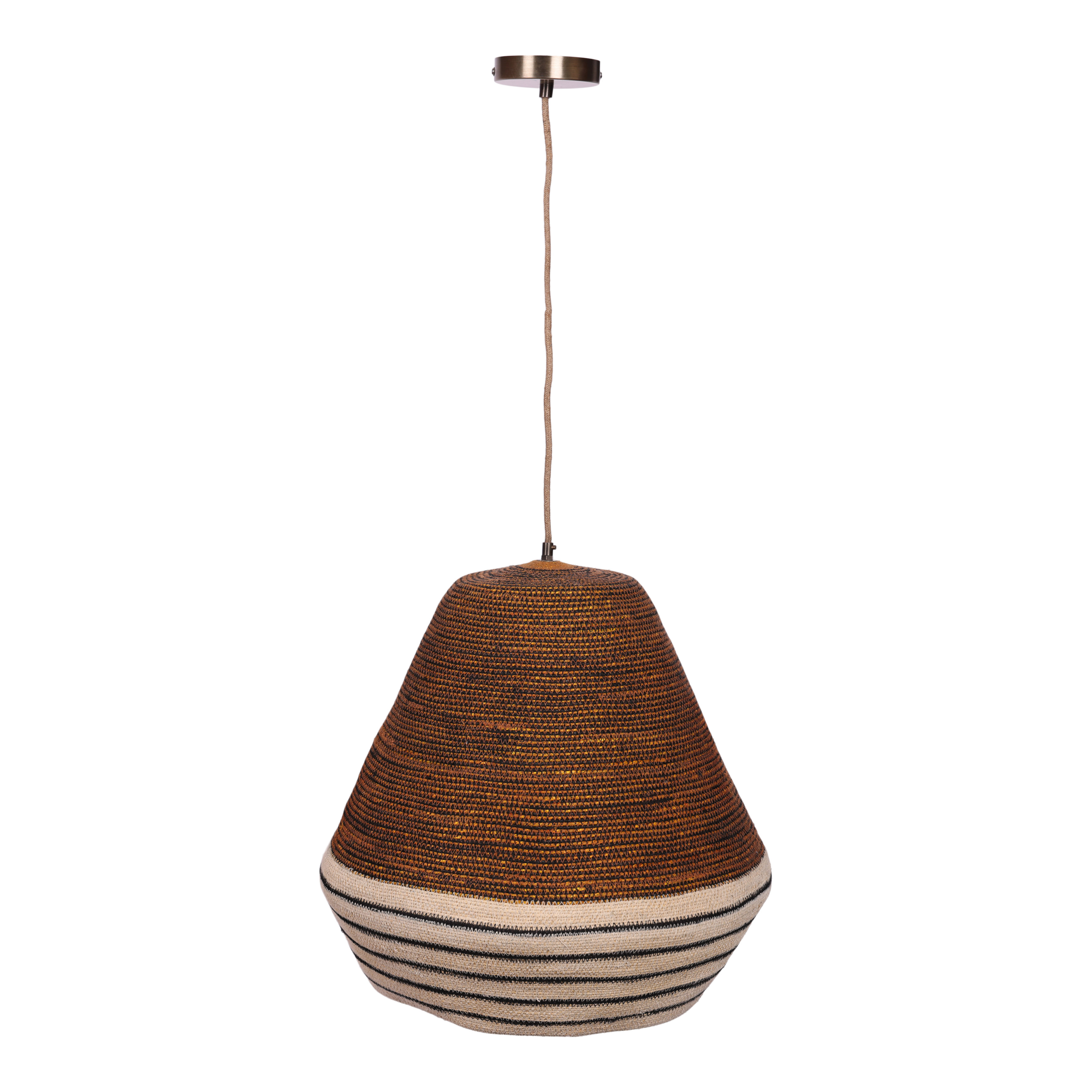 Hanglamp Nina cinnamon seagrass