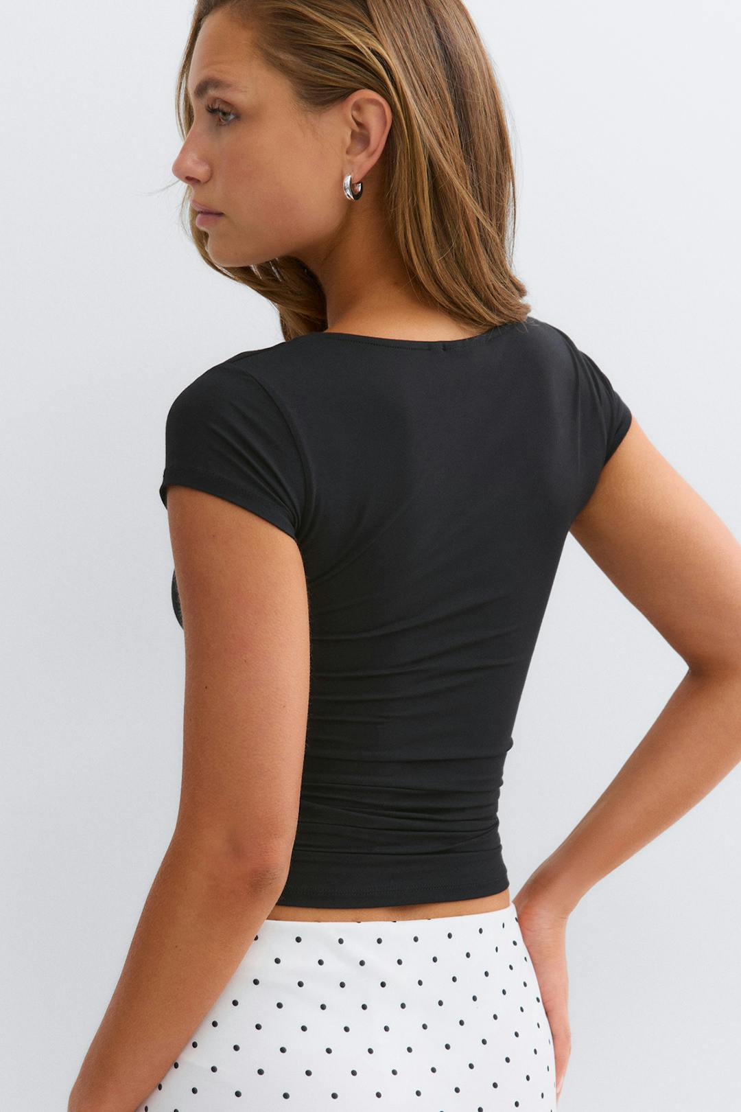 Gina Tricot slim fit short sleeve top