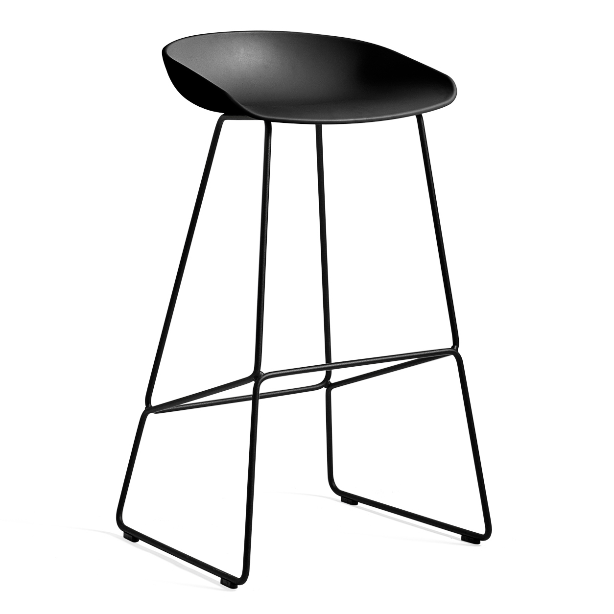 Barkruk AAS38 H75 cm black/black