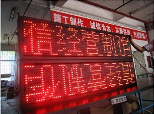 Gowe doppi lati ,16 * 80DOTLED Message Moving segni, due lati, PH20 MM, LED finestra segni, semi-outdoor-non impermeabile, Fast Ship