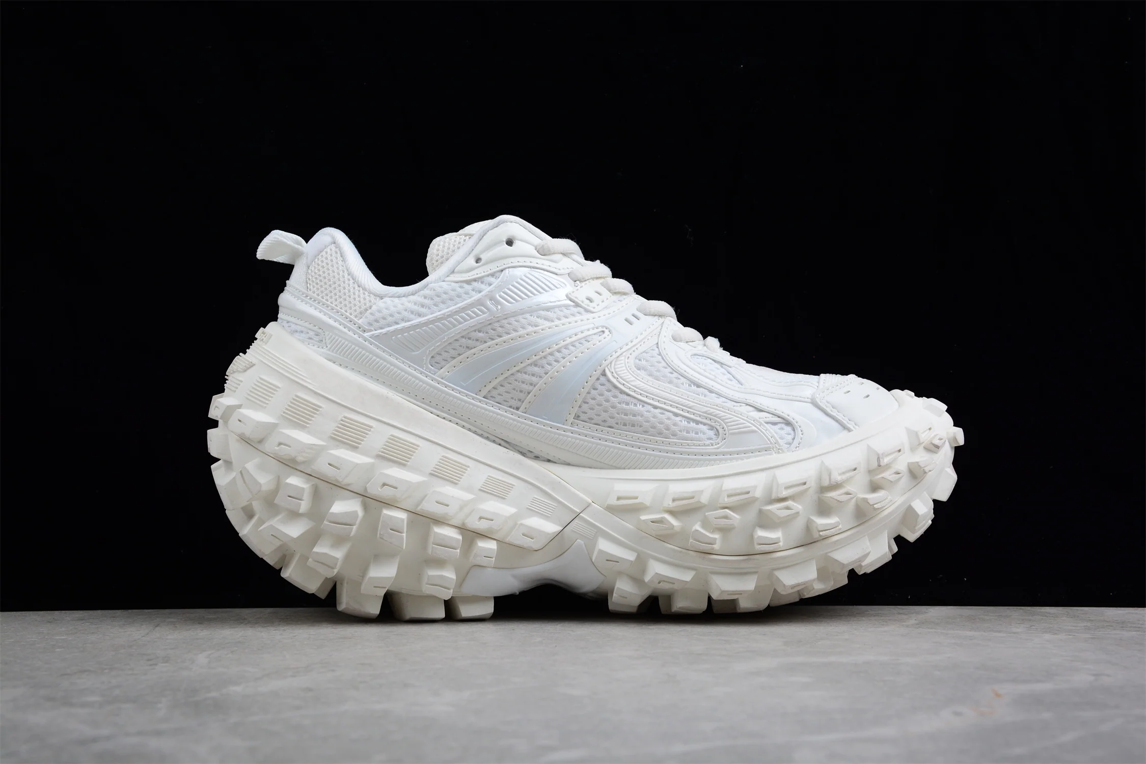 Balenciaga Defender Off-White Mesh and Nylon Sneakers - Sneaker Replica Workshop
