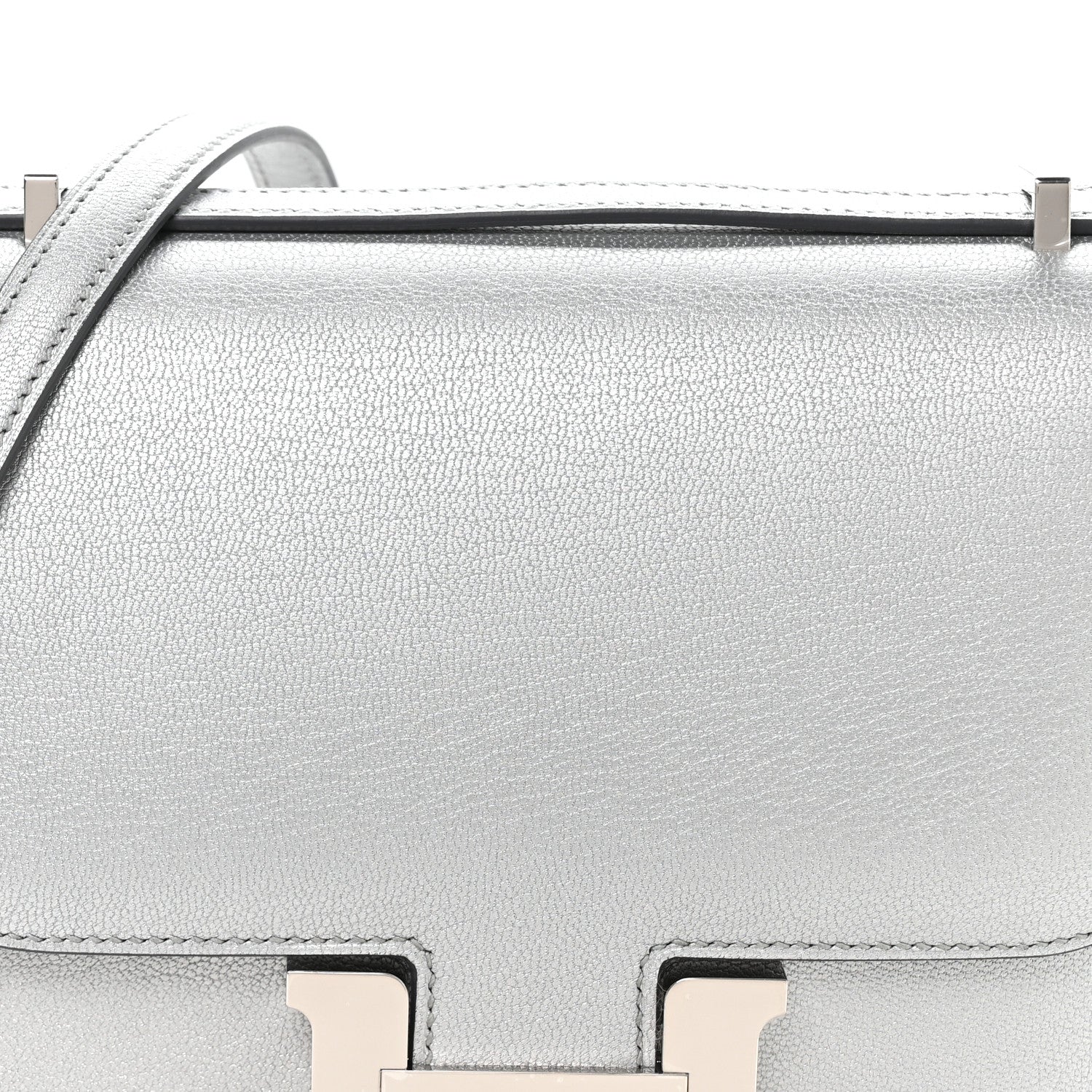 Metallic Chevre Chamkilight Constance 18 Argent - Top Club