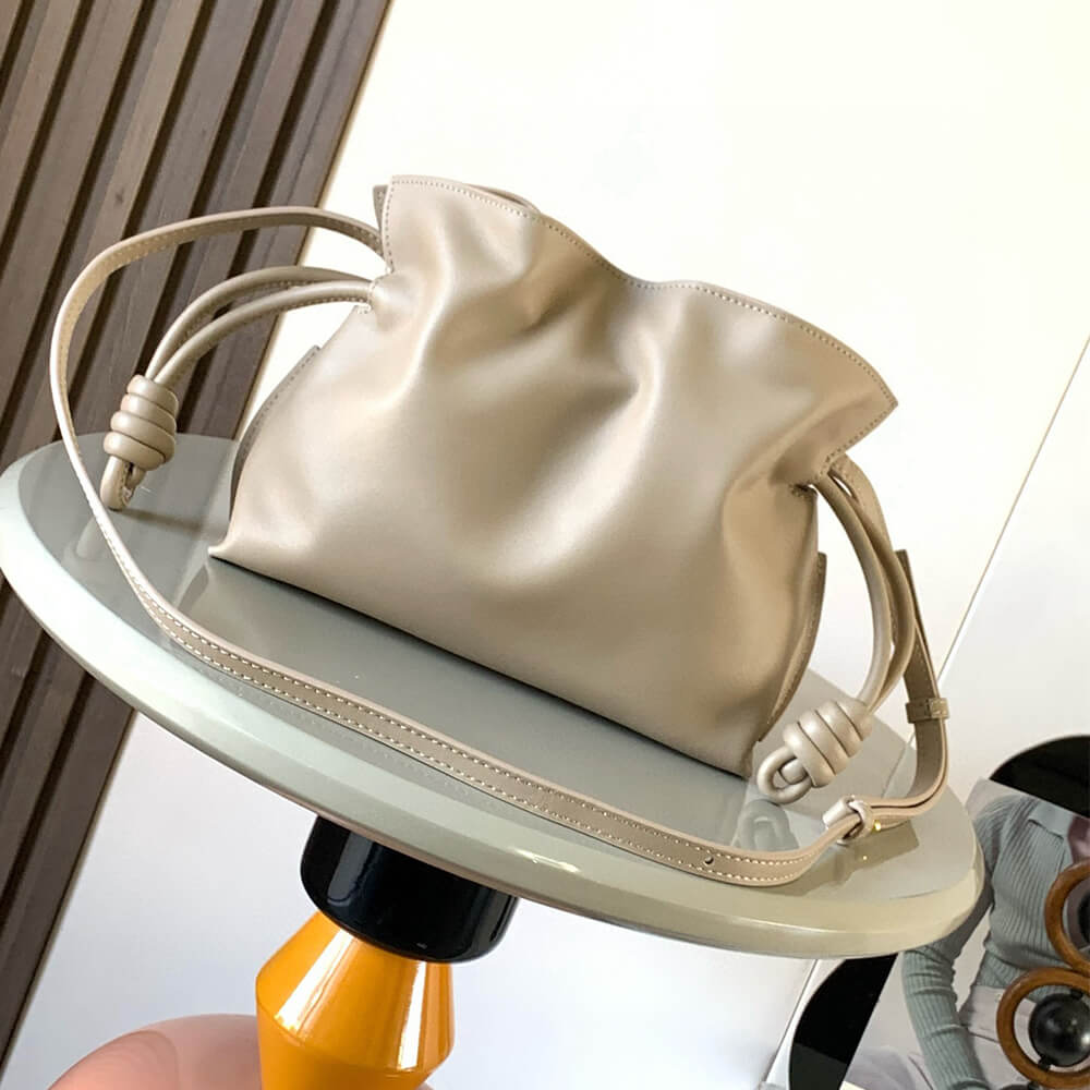Loewe Mini Flamenco clutch in nappa calfskin(HIGH-END GRADE) - Top Club