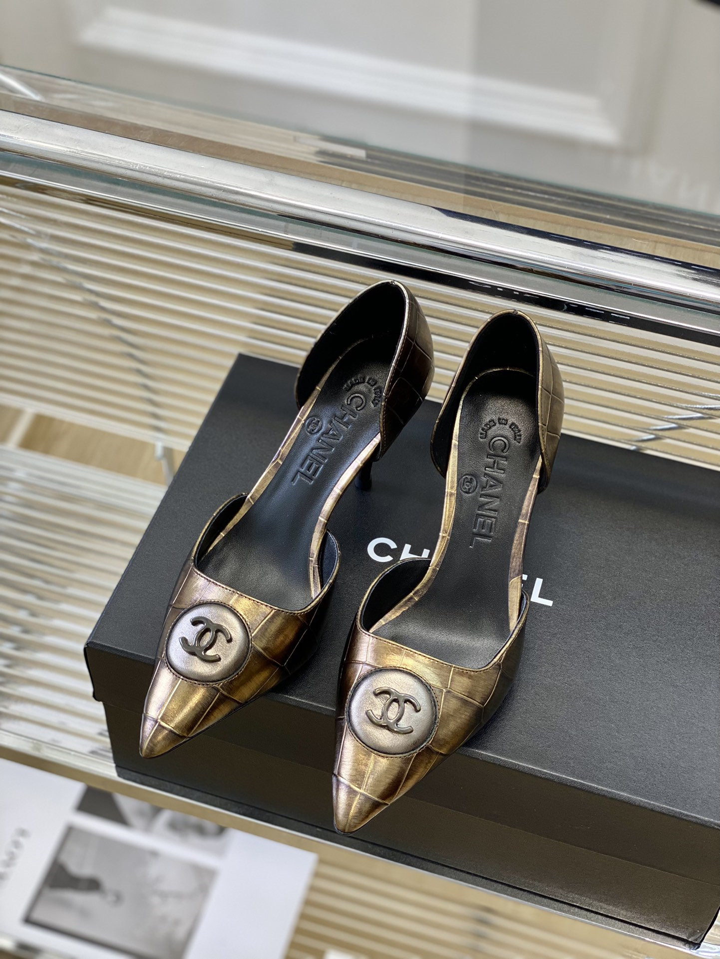 chanel side empty high heels - Sneaker Replica Workshop