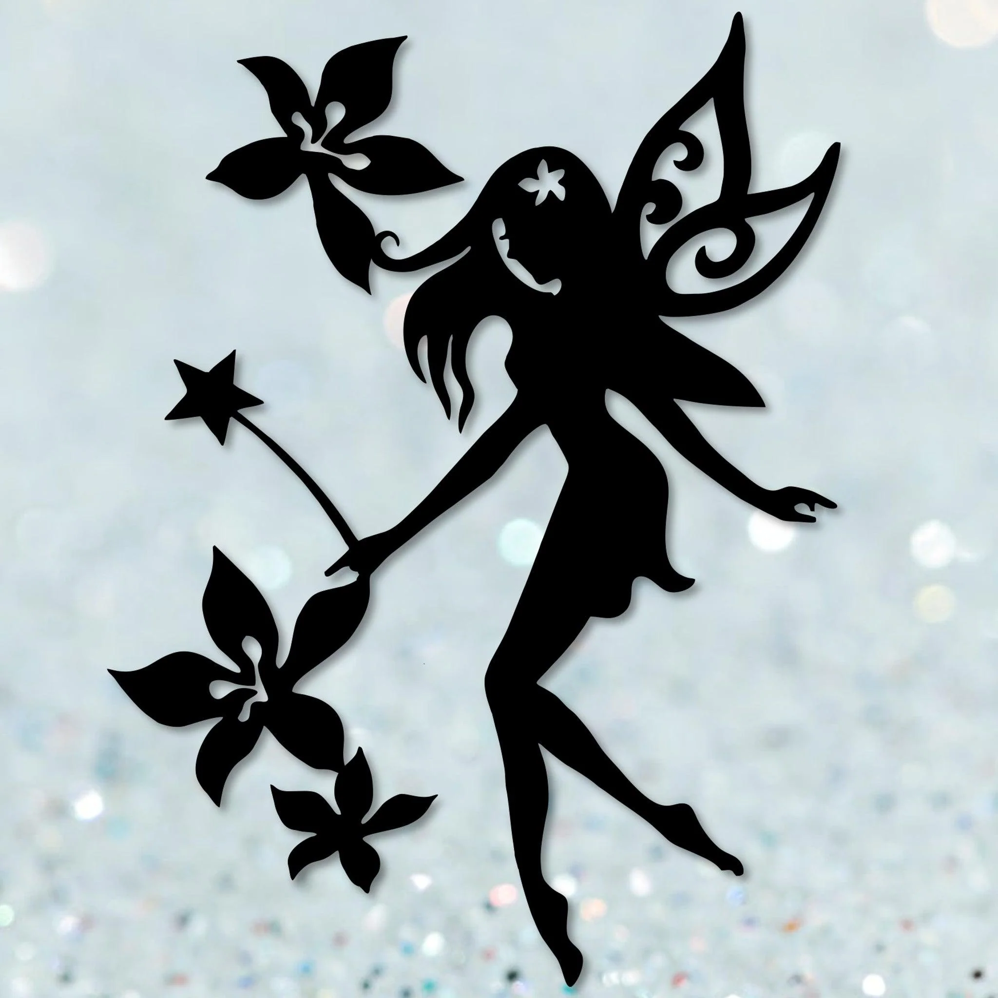 Fairy and Flowers Wall Art - Alvarez Pro Painting LLC