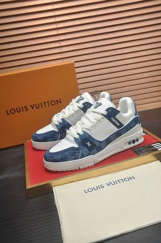 Unisex Louis Vuitton Sneakers With Stylish Checkered Design For All - Sneaker Replica Workshop