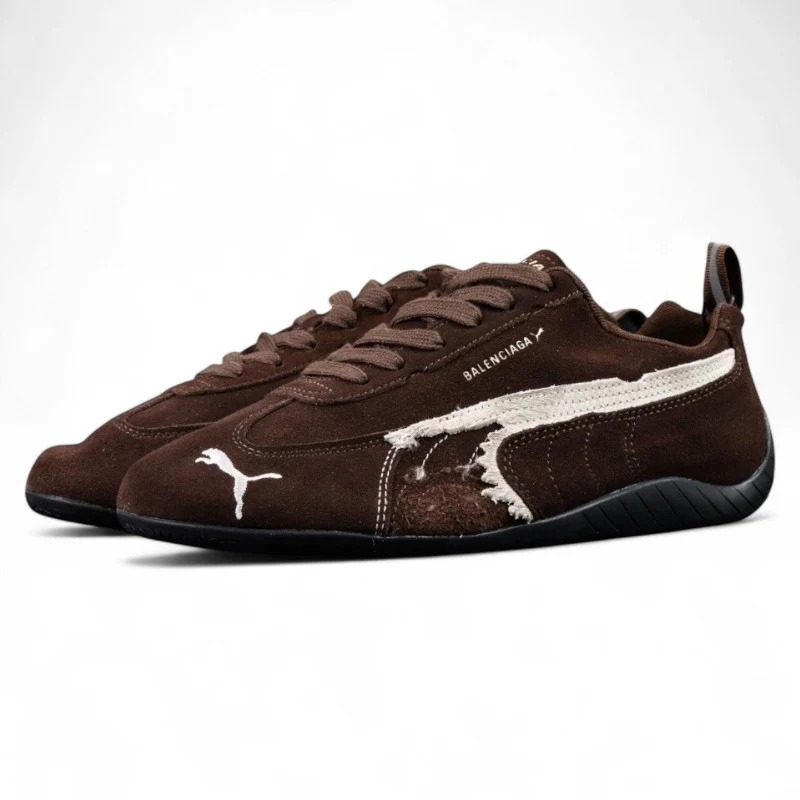 Balenciaga Speedcat Suede in Brown - Sneaker Replica Workshop