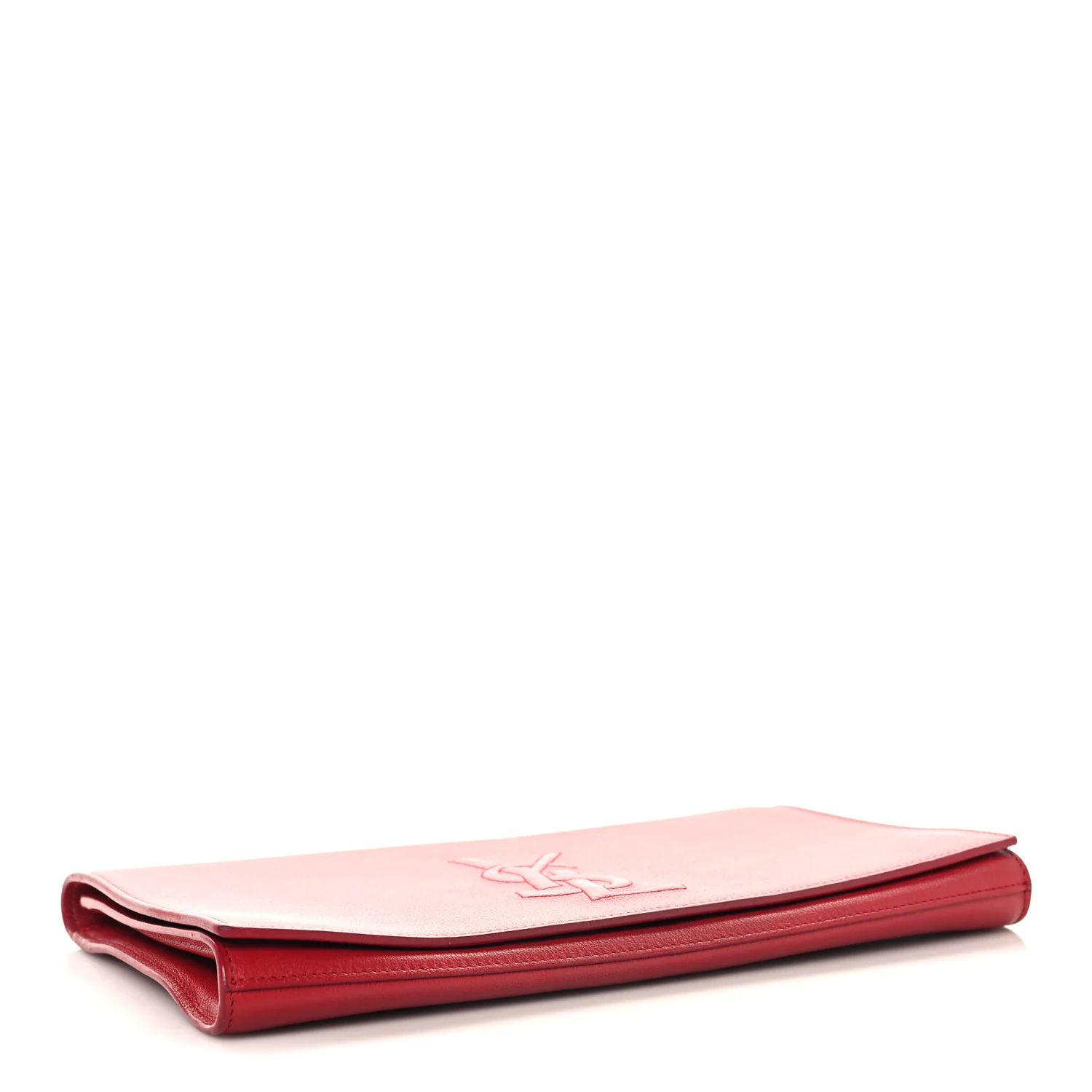 Calfskin Monogram Large Belle De Jour Clutch Red - Top Club