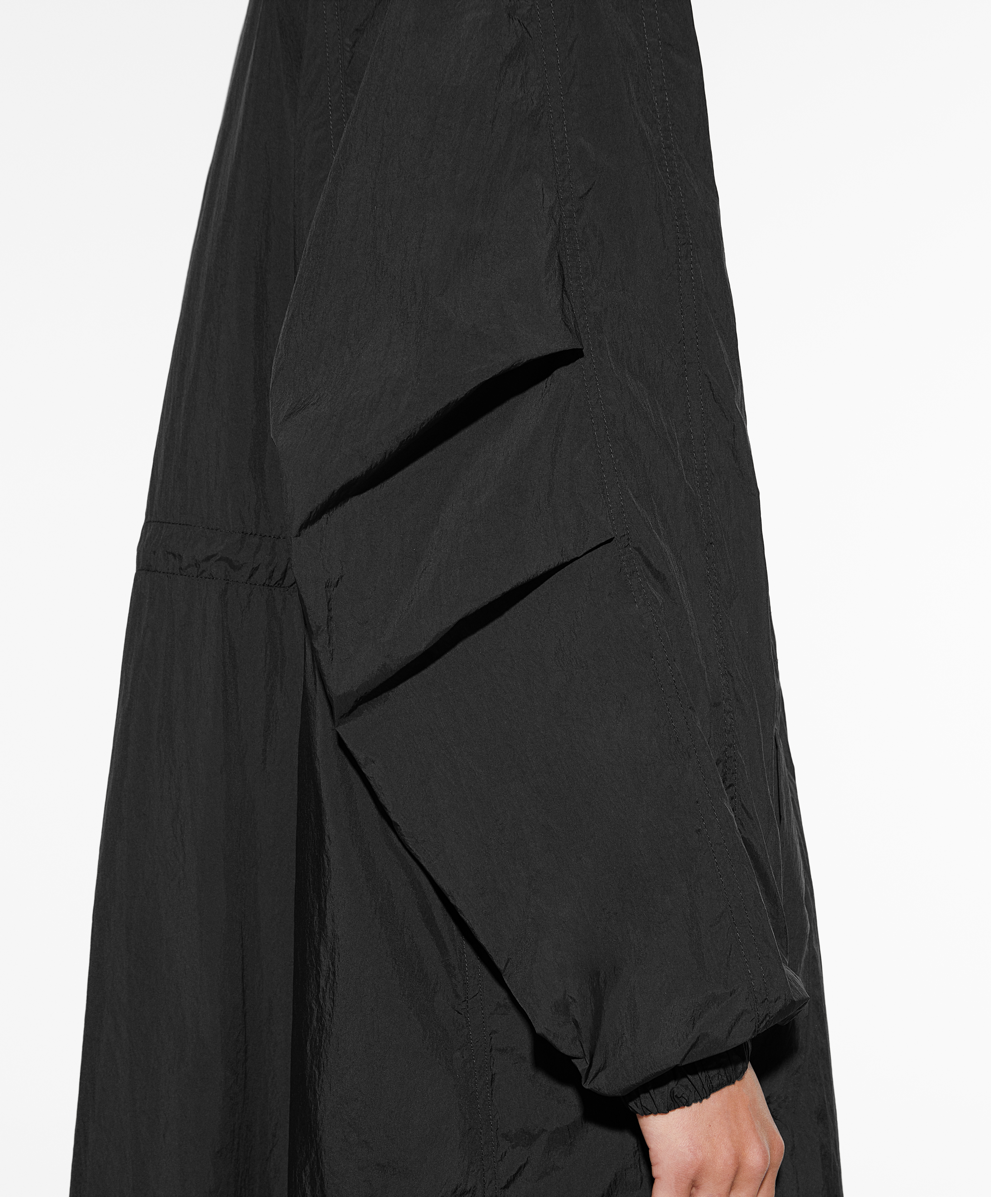 OYSHO Water-repellent midi jacket