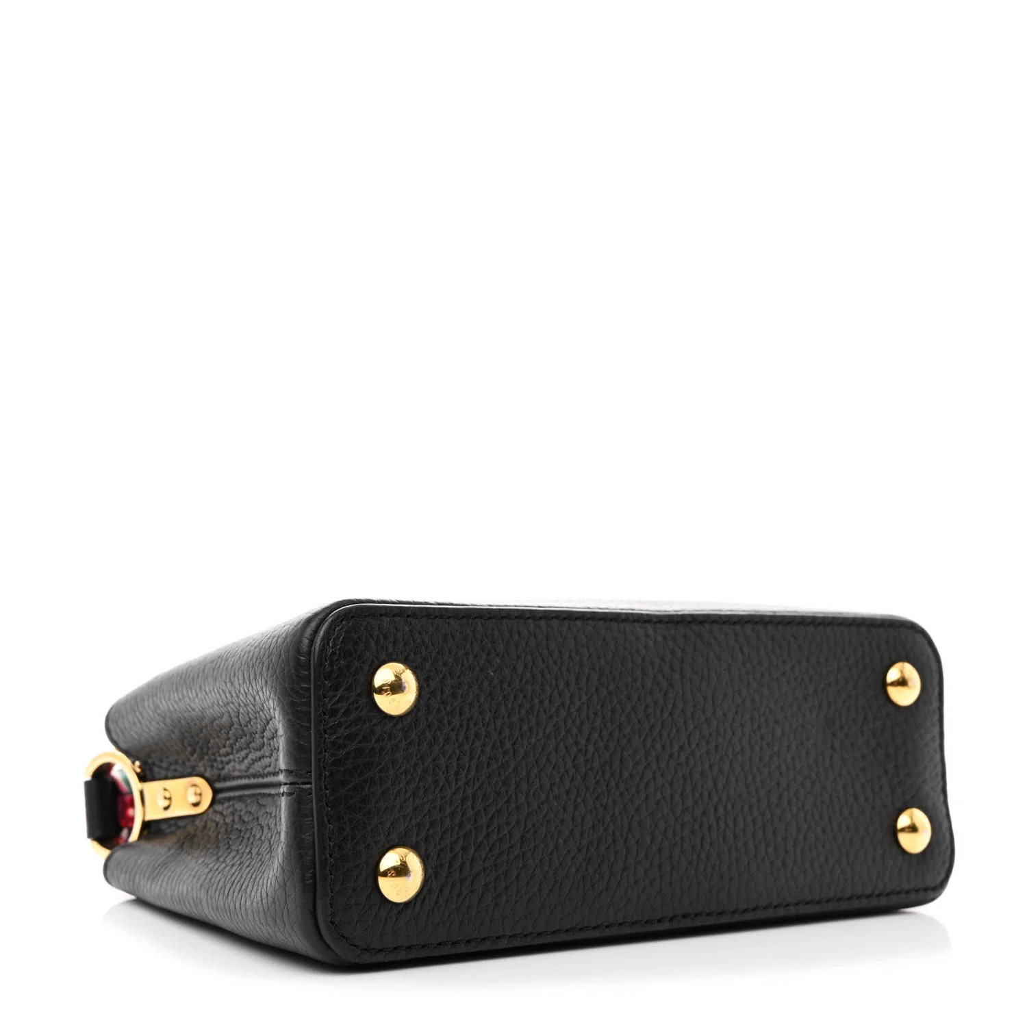 Taurillon Braided Capucines Mini Black - Top Club