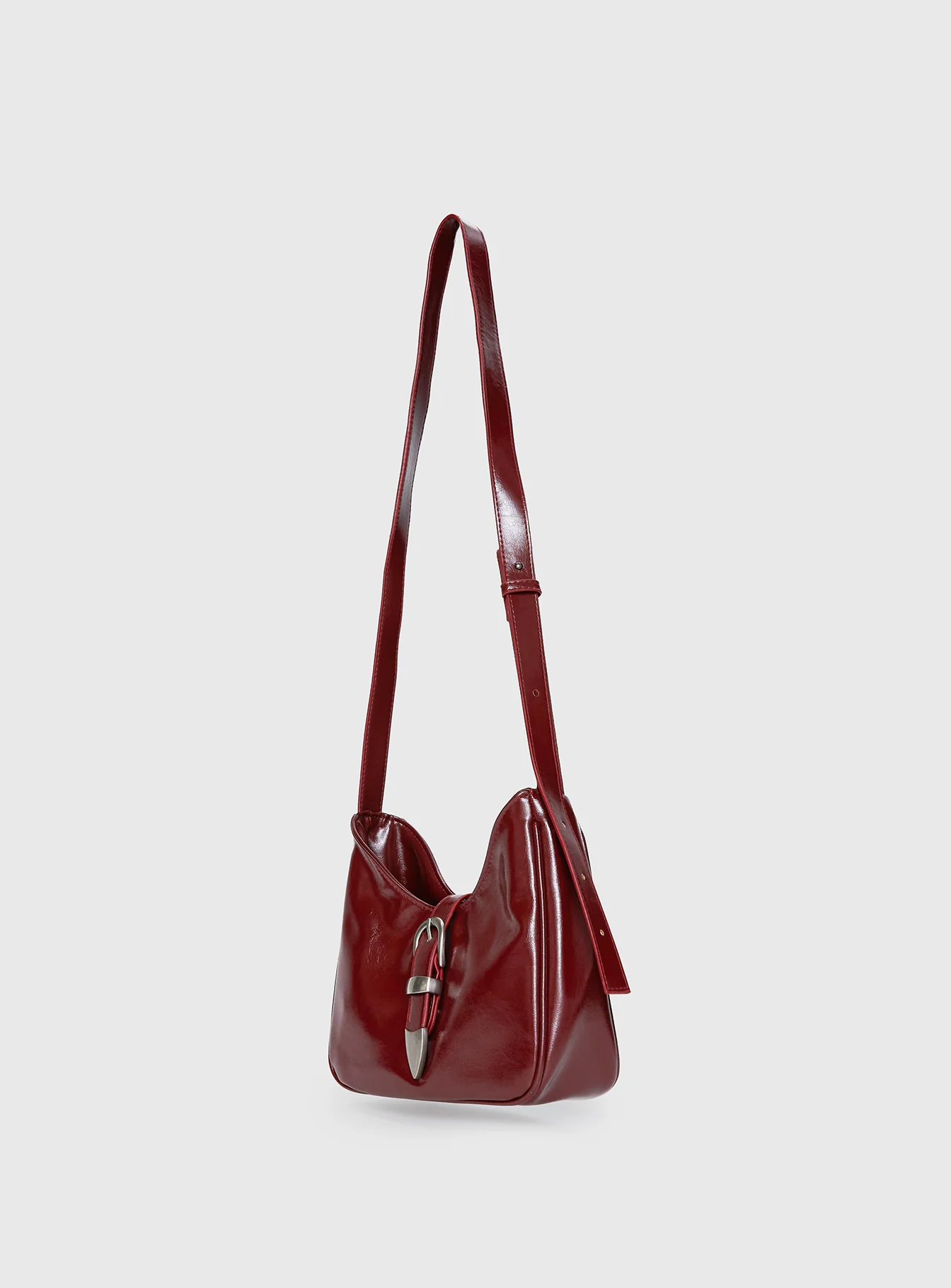 Heston Buckle Detail Bag Red