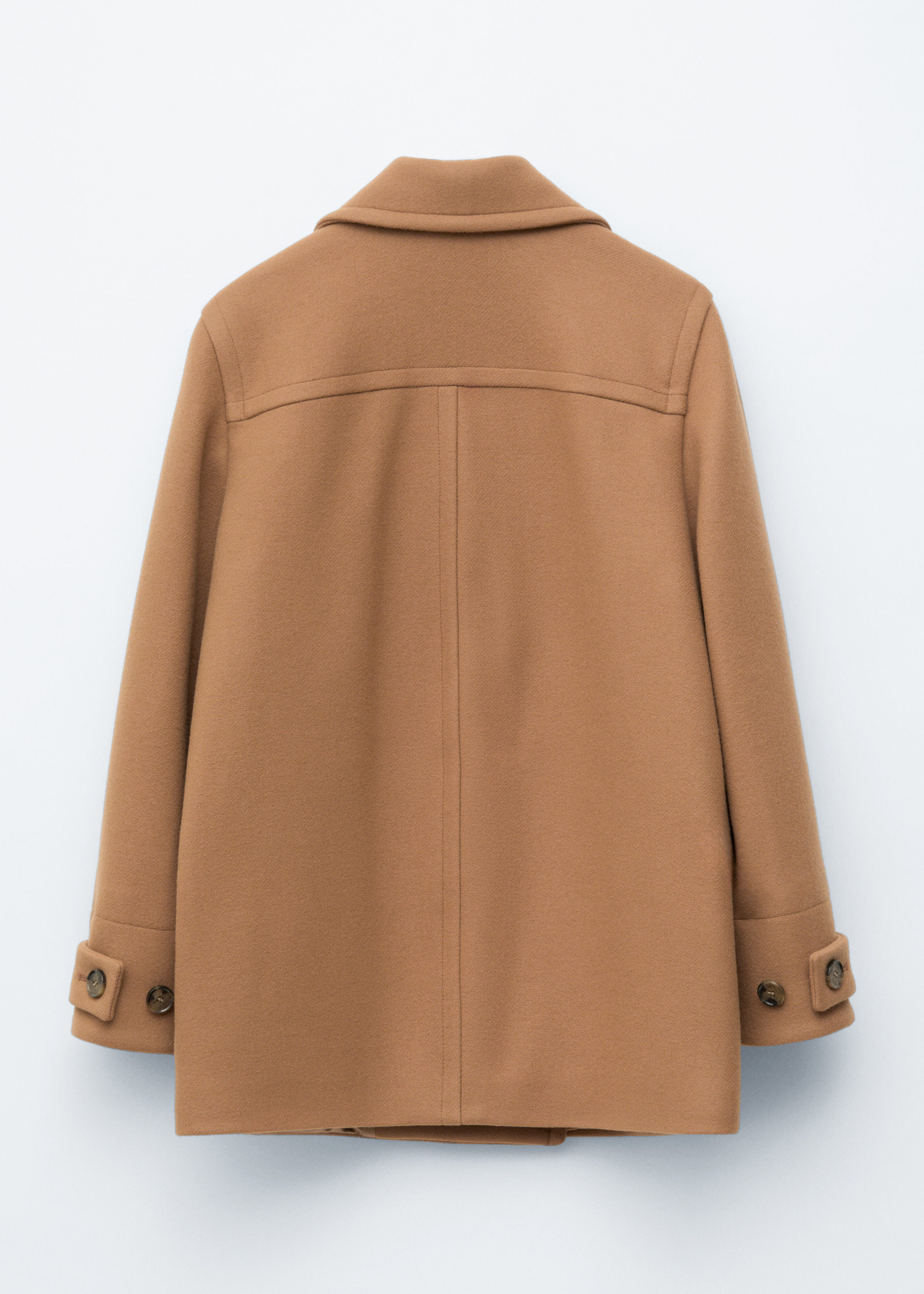 & Other Stories TAILORED WOOL PEA COAT