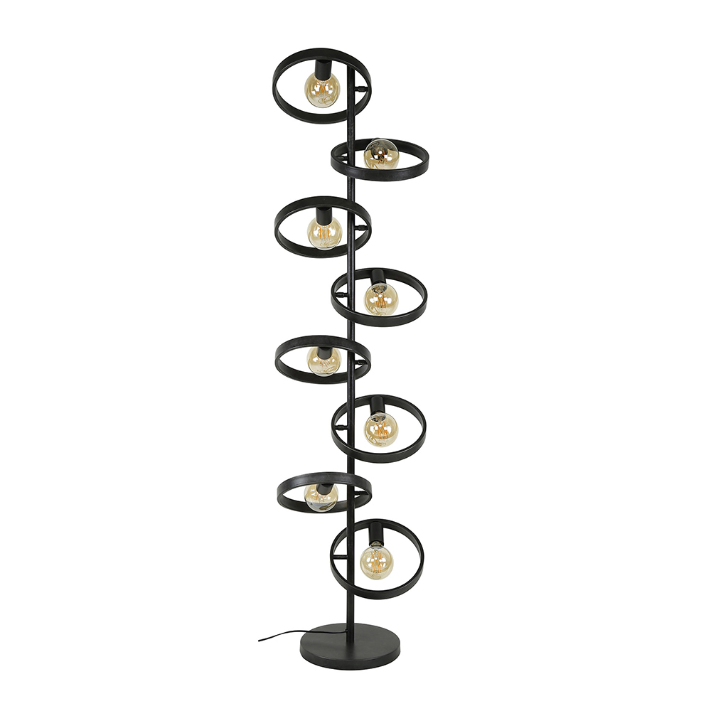 Vloerlamp Ufo 8-lichts
