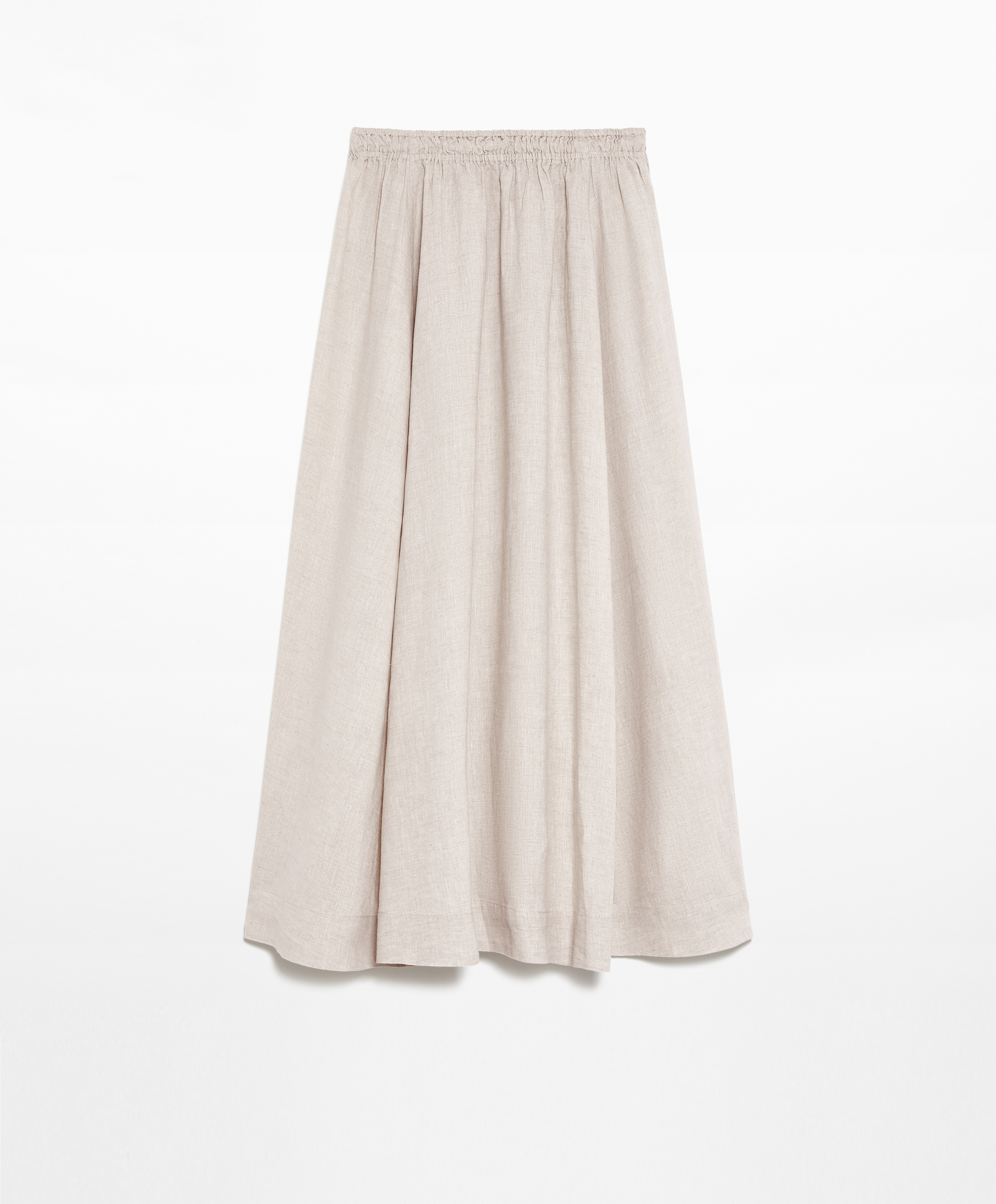 OYSHO Long 100% linen skirt