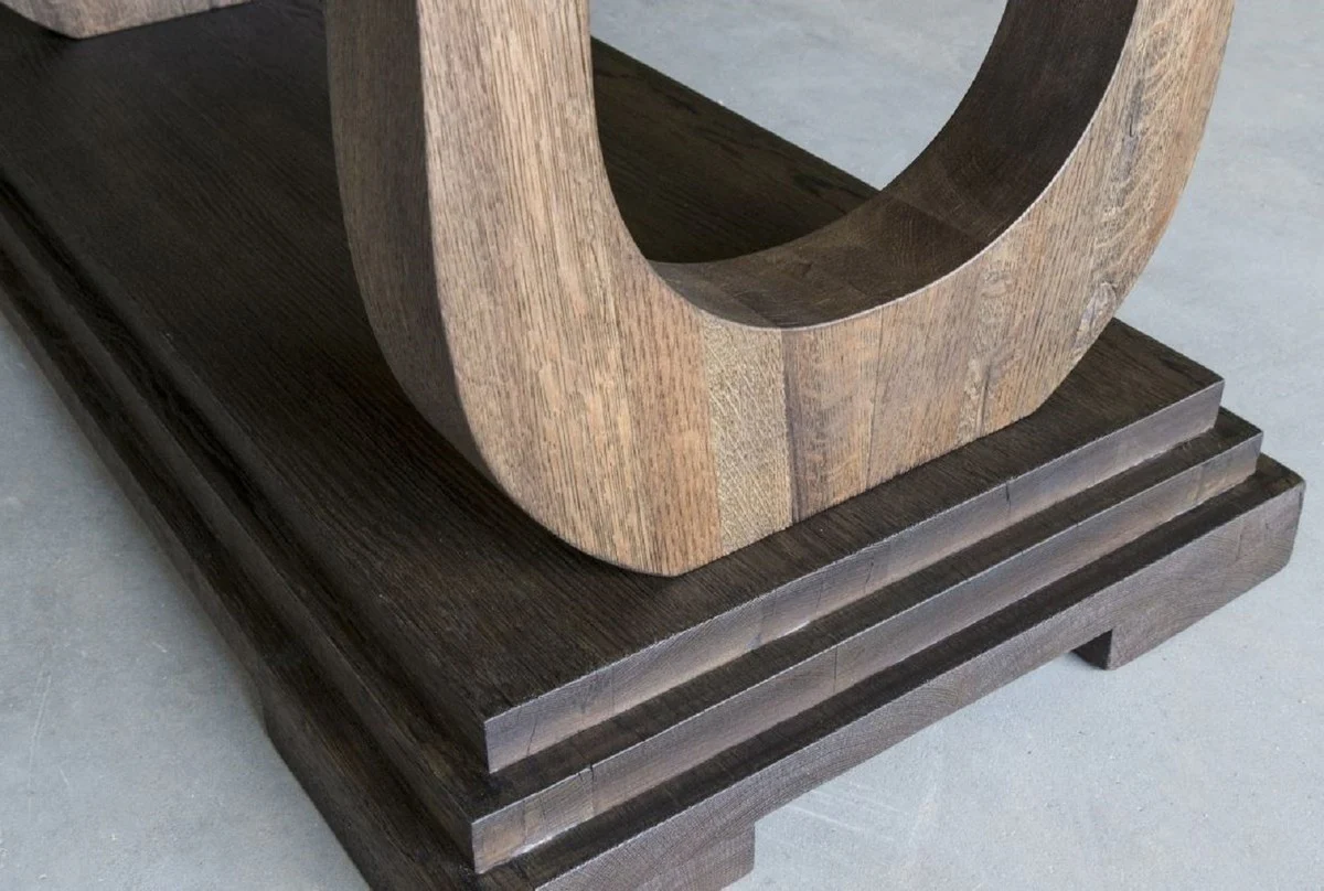 Luxury solid wood dining table H. 77 cm - All colors & sizes - Solid wood dining room table in a rustic look