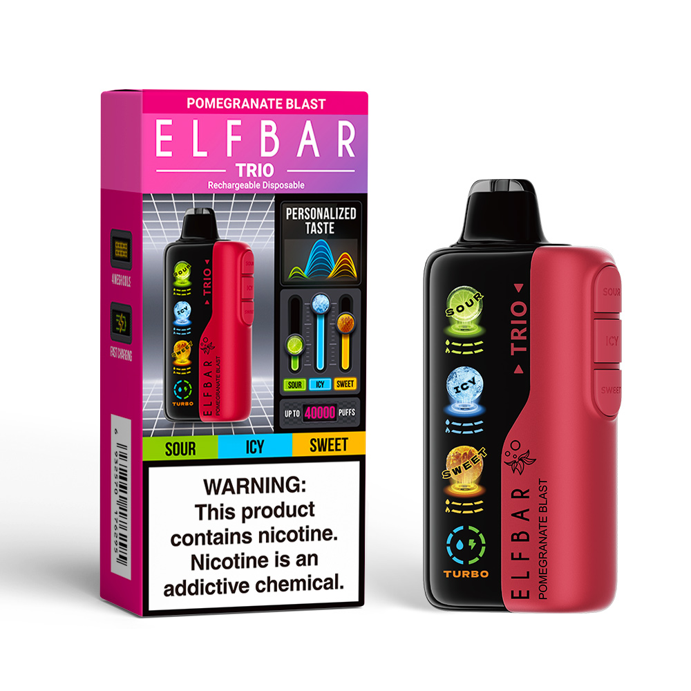 ELFBAR Trio 40K Rechargeable Disposable Vape