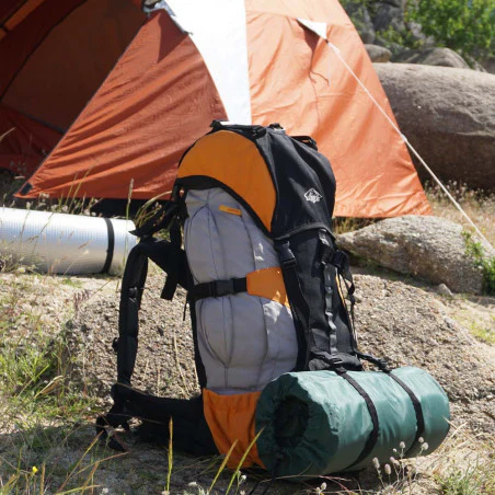 Hosa MONTBLANC 65 trekking backpack - orange and gray