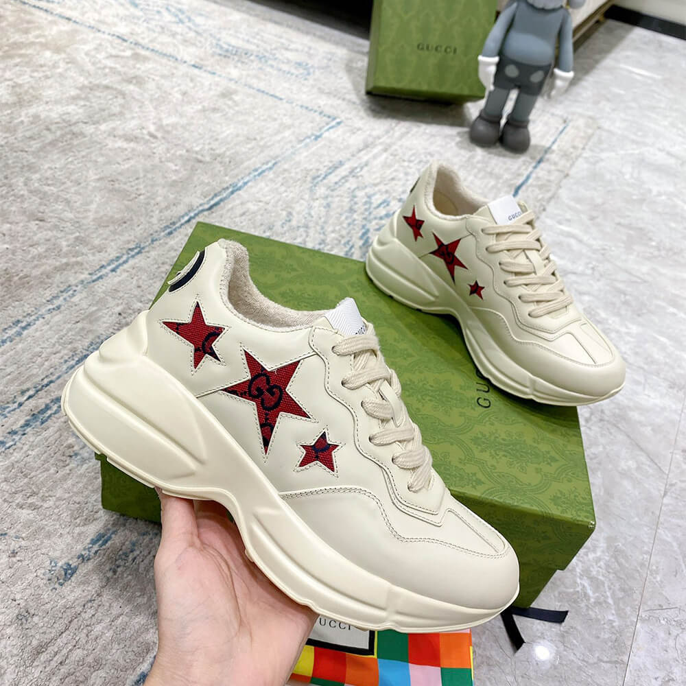 Gucci Rhyton Sneaker with Stars - Top Club