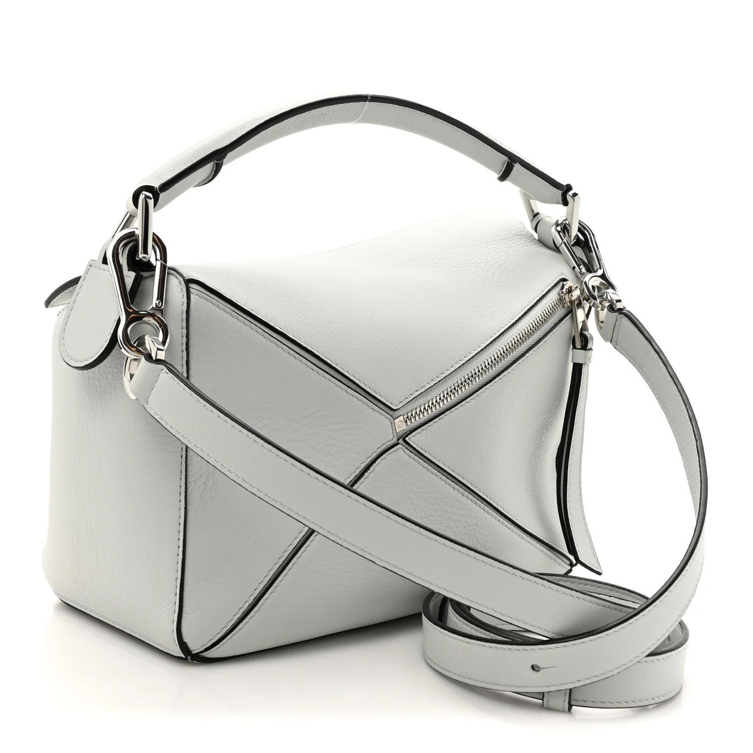 Calfskin Small Puzzle Bag Kaolin - Top Club