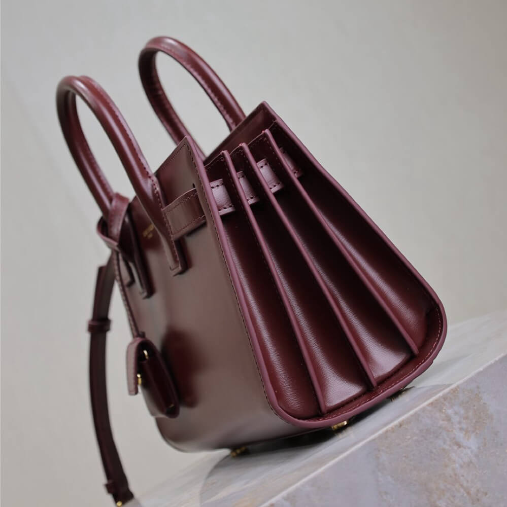 YSL SAC DE JOUR IN SMOOTH LEATHER   NANO(HIGH-END GRADE) - Top Club