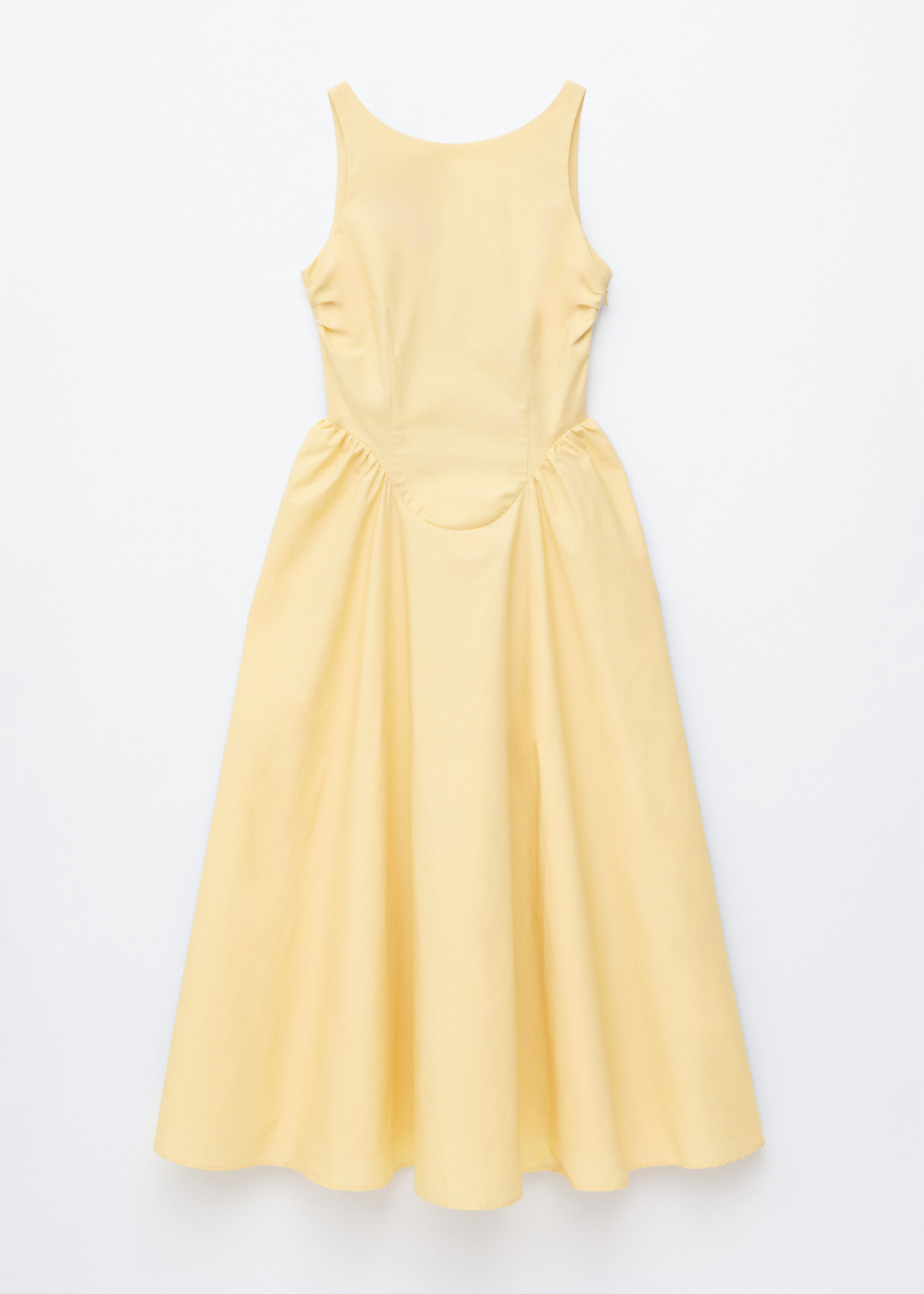 & Other Stories TIE-BACK MIDI DRESS