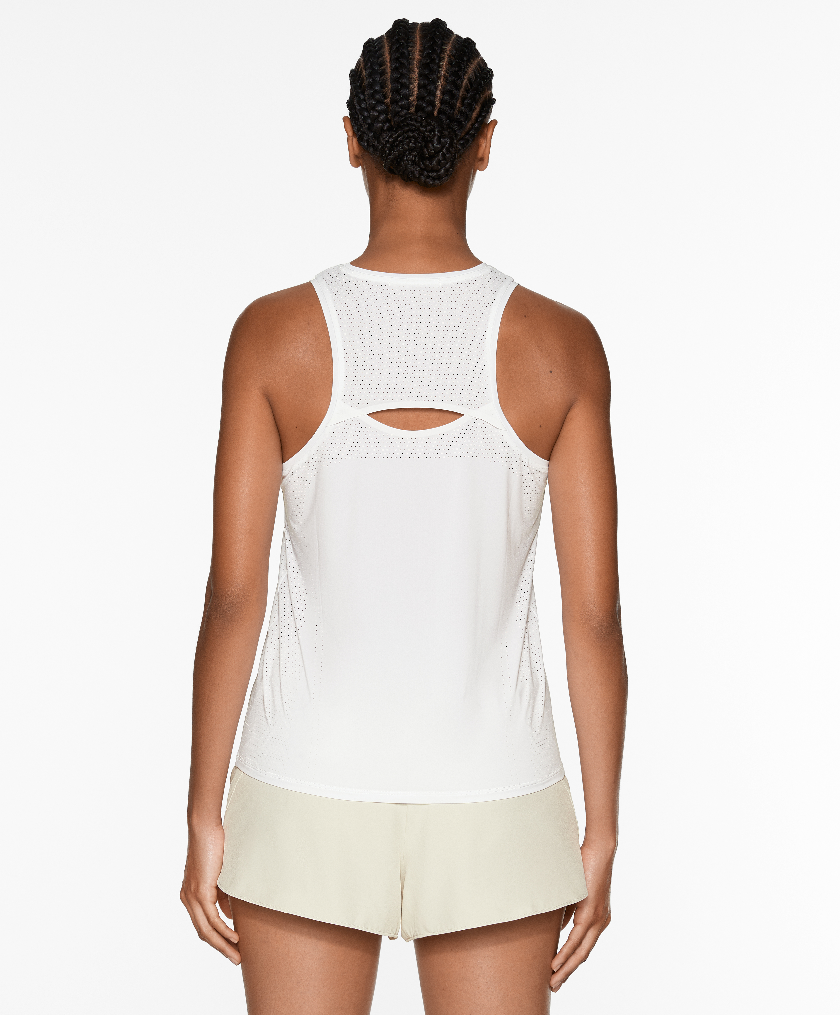 OYSHO Sleeveless technical T-shirt with open back