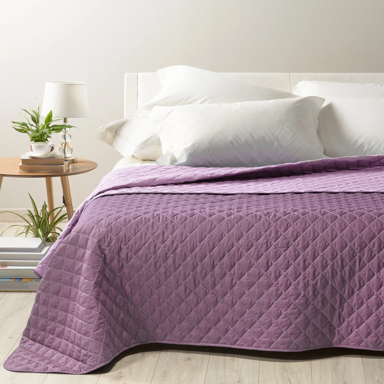 Cotton quilted cotton bed