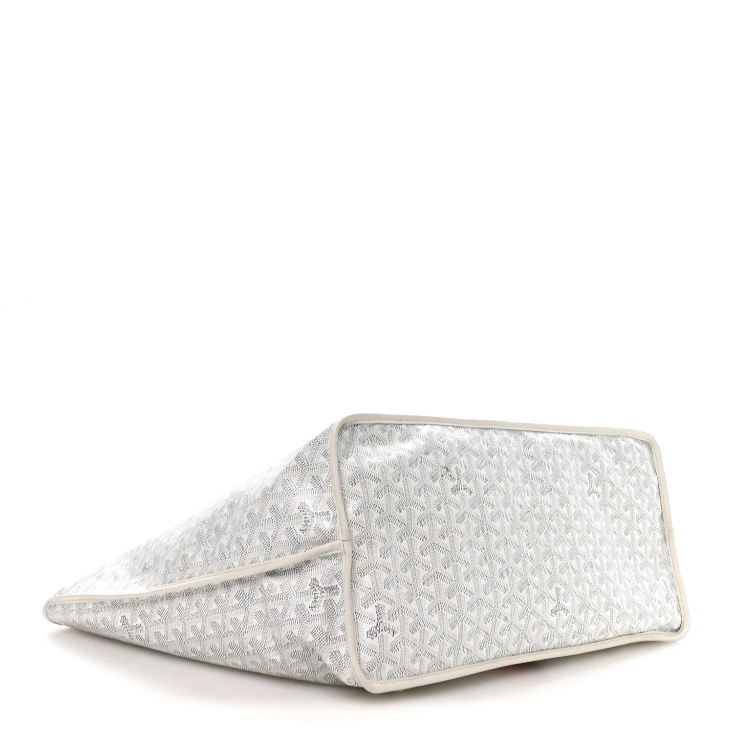 X PEANUTS Goyardine Reversible Anjou GM White - Top Club