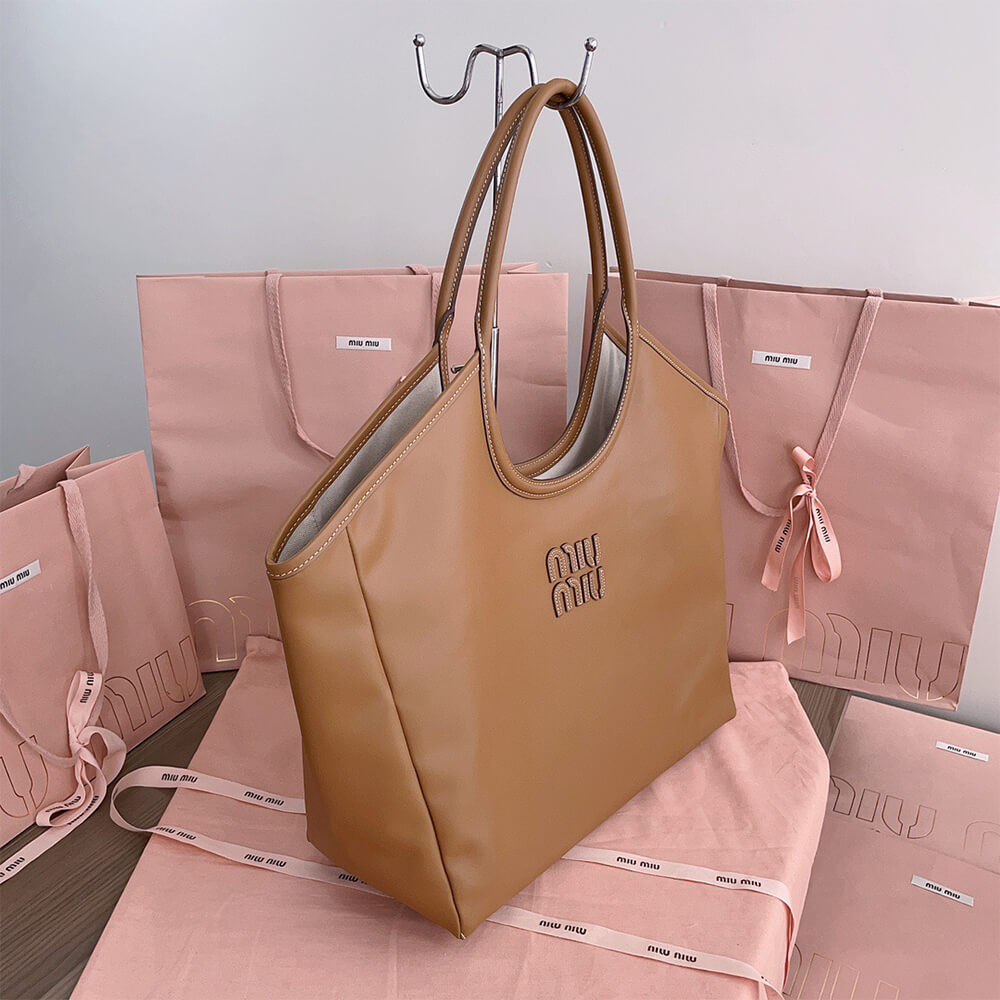 MIUMIU LARGE IVY LEATHER BAG(HIGH-END GRADE) - Top Club
