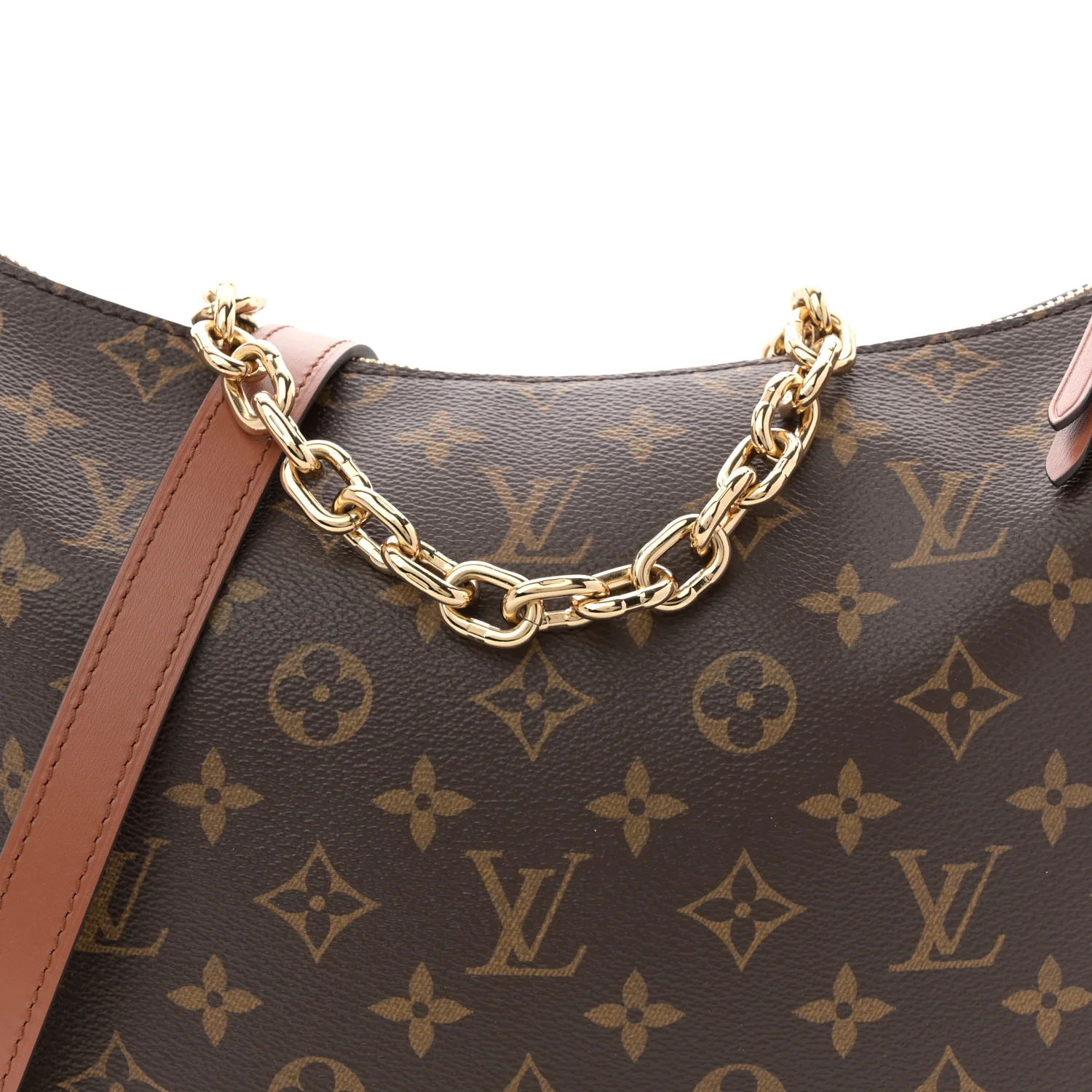 Reverse Monogram Loop Hobo - Top Club