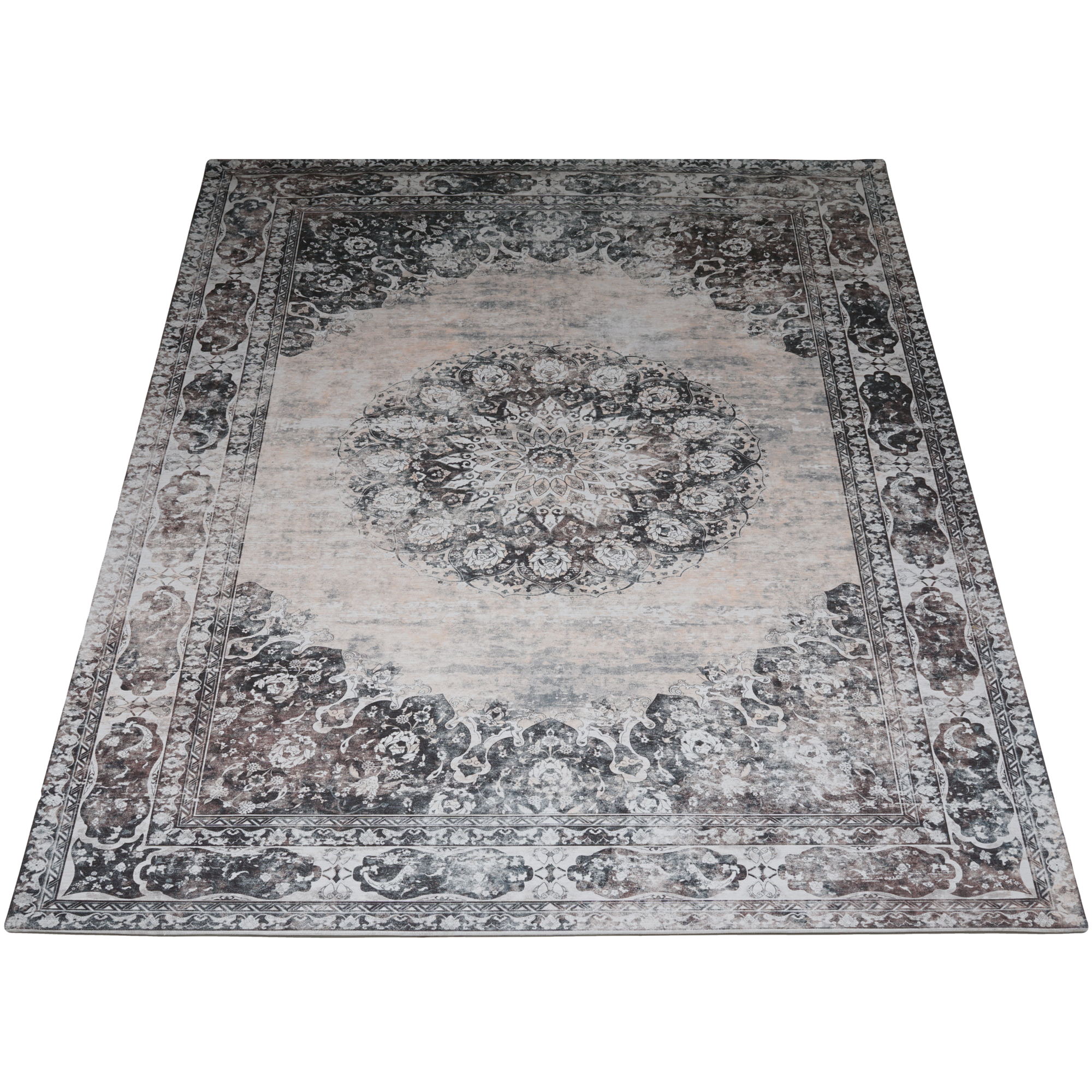 Vloerkleed Viola Antraciet 200 x 200 200x200 cm