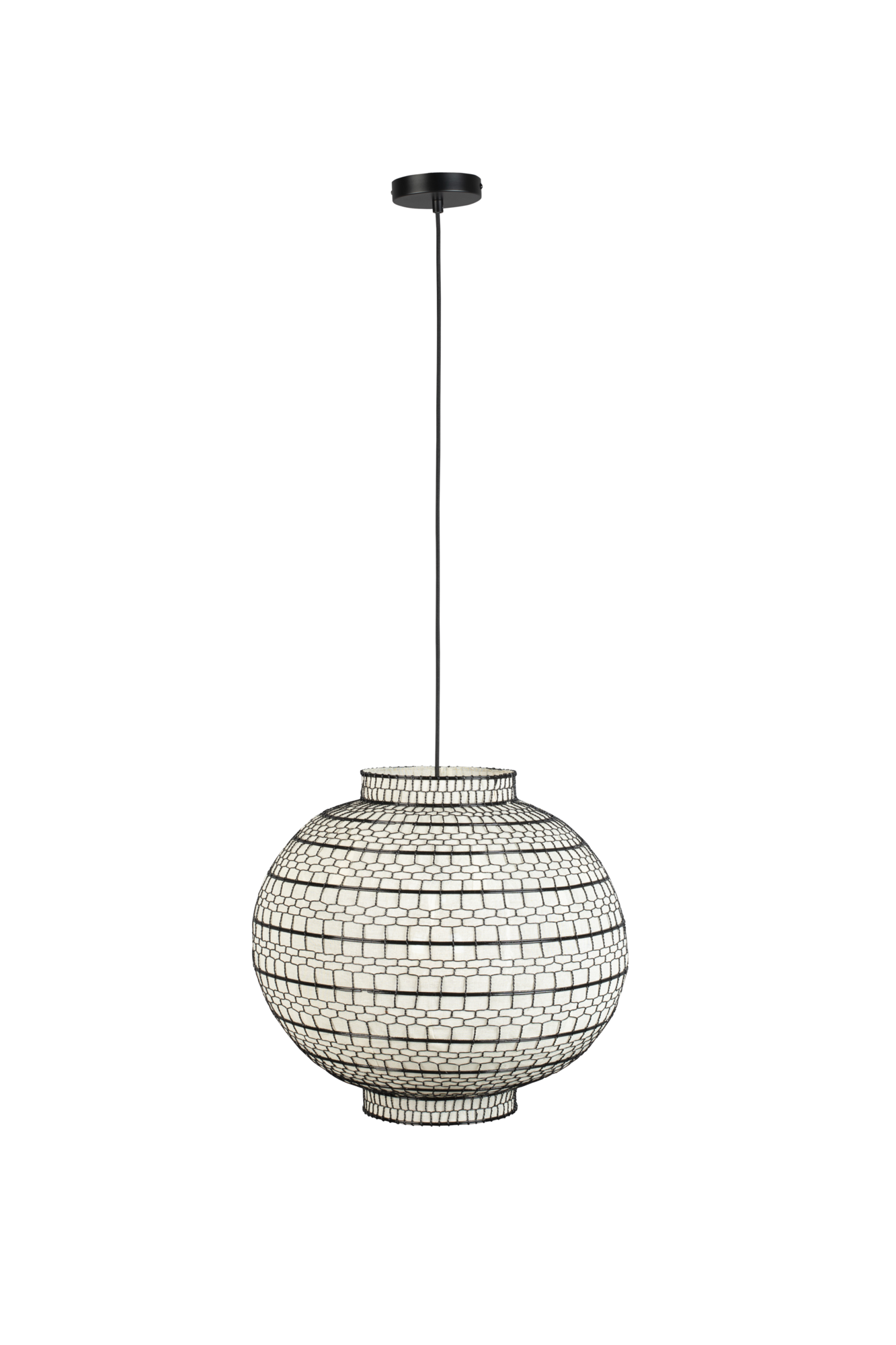 Hanglamp Ming rond