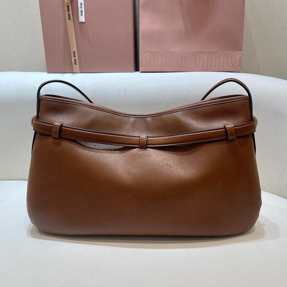 MIUMIU Medium Aventure nappa leather bag(HIGH-END GRADE) - Top Club