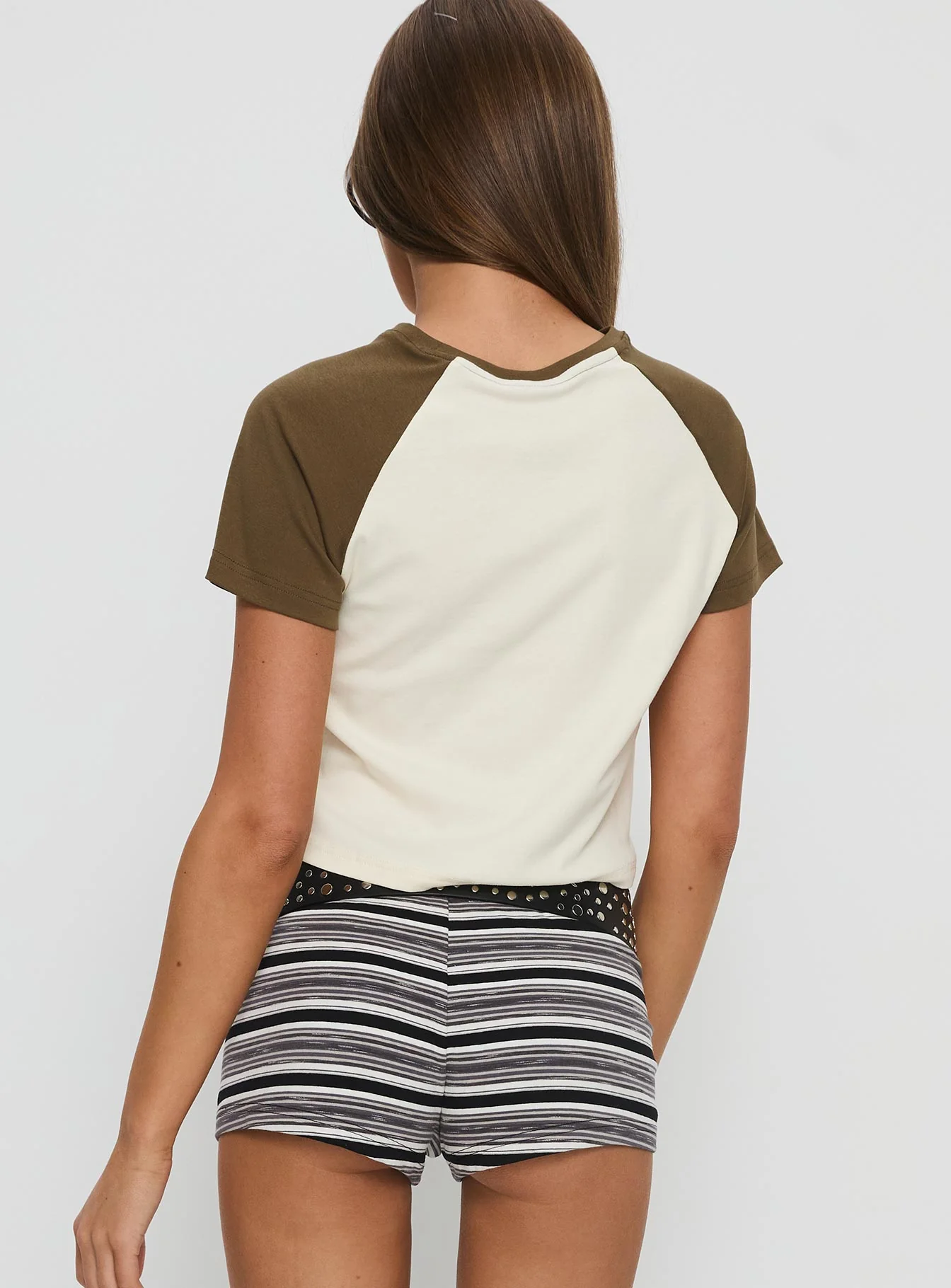 87 Classic Graphic Top White / Green