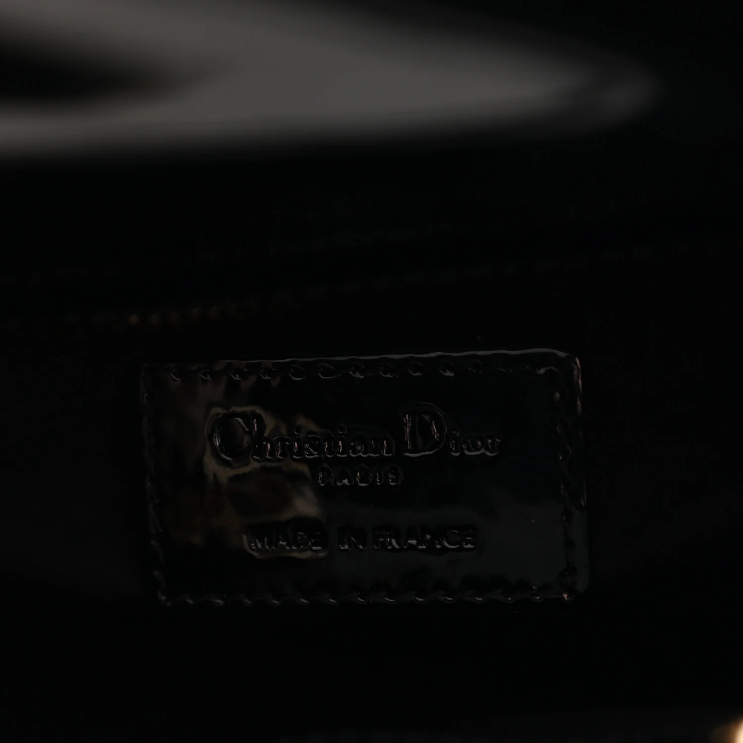 Patent Cannage Mini Lady Dior Black - Top Club