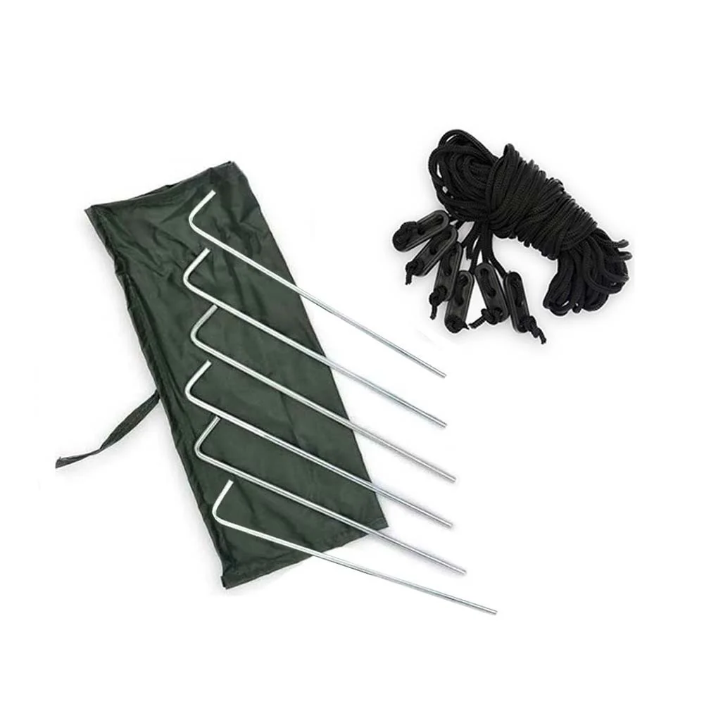 DD Hammocks Pack 6 pegs + 6 winds
