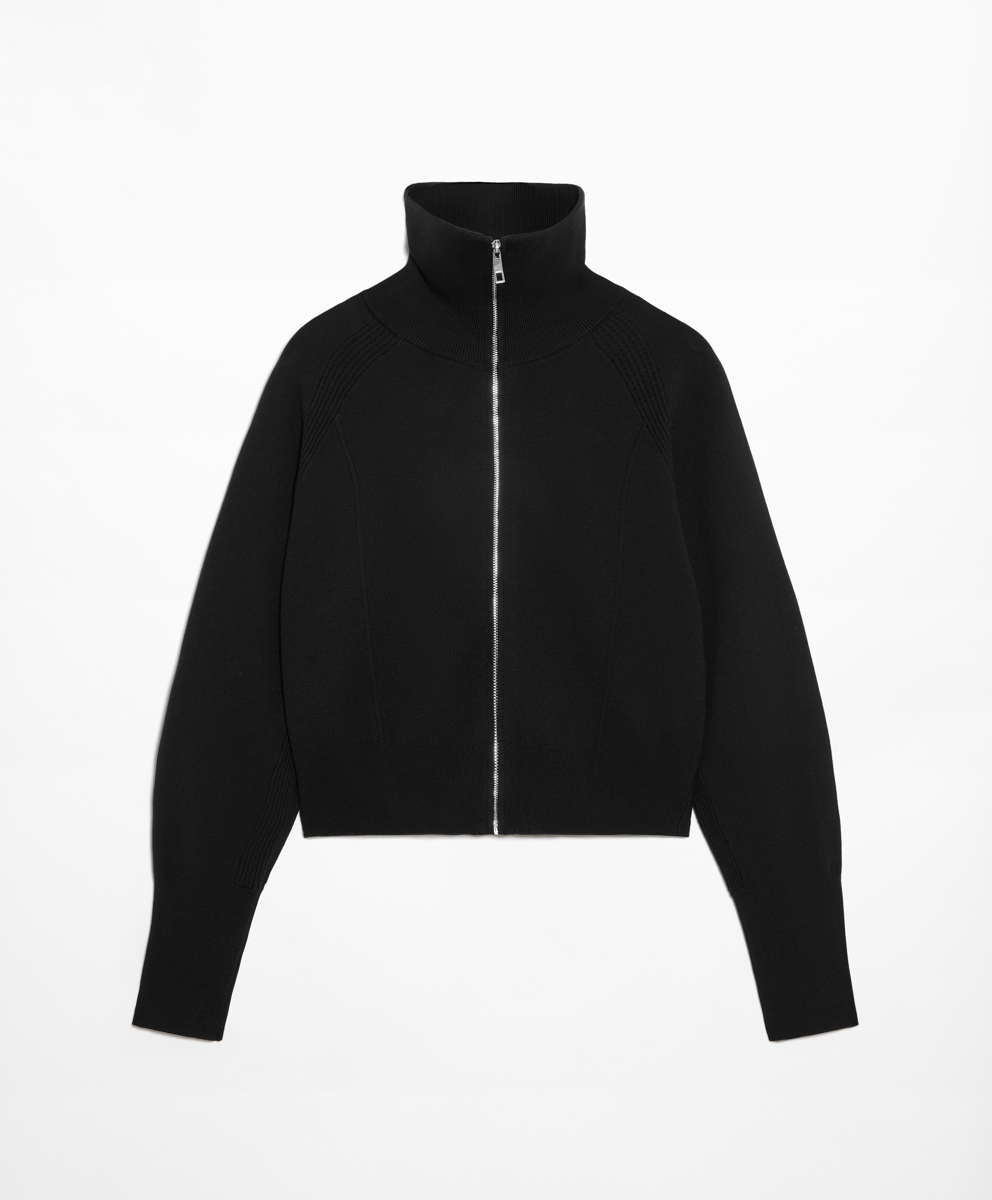 OYSHO Milano knit zip-through jacket