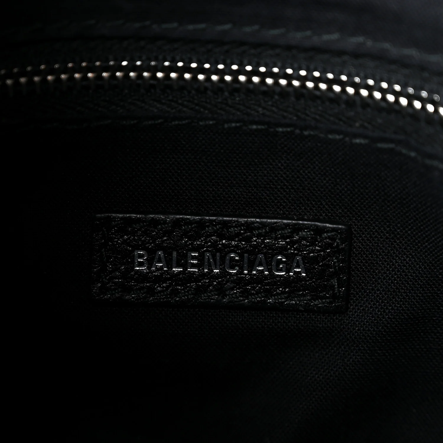 Calfskin Logo XXS Shopping Tote Black - Top Club