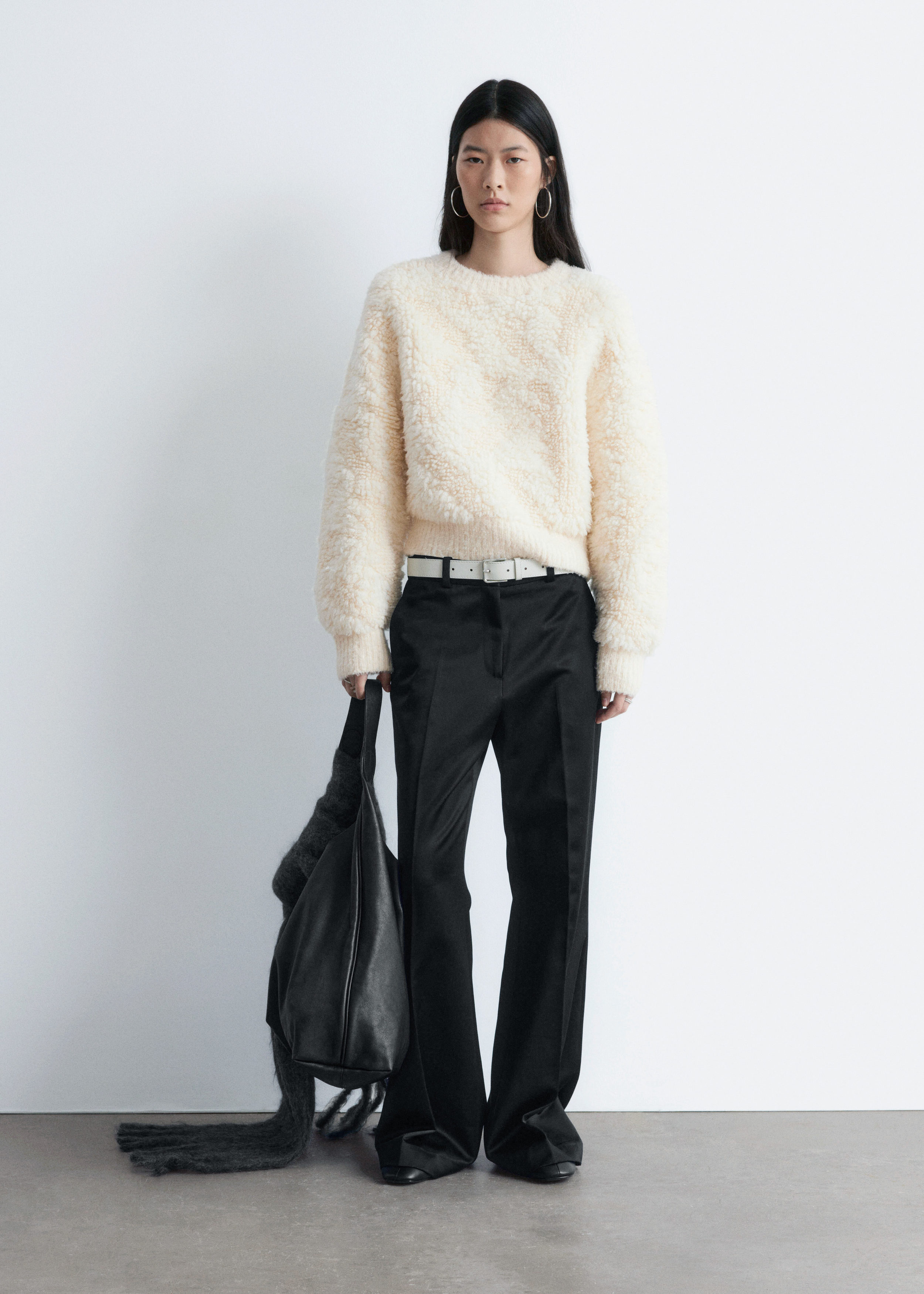 & Other Stories PILE-KNIT JUMPER