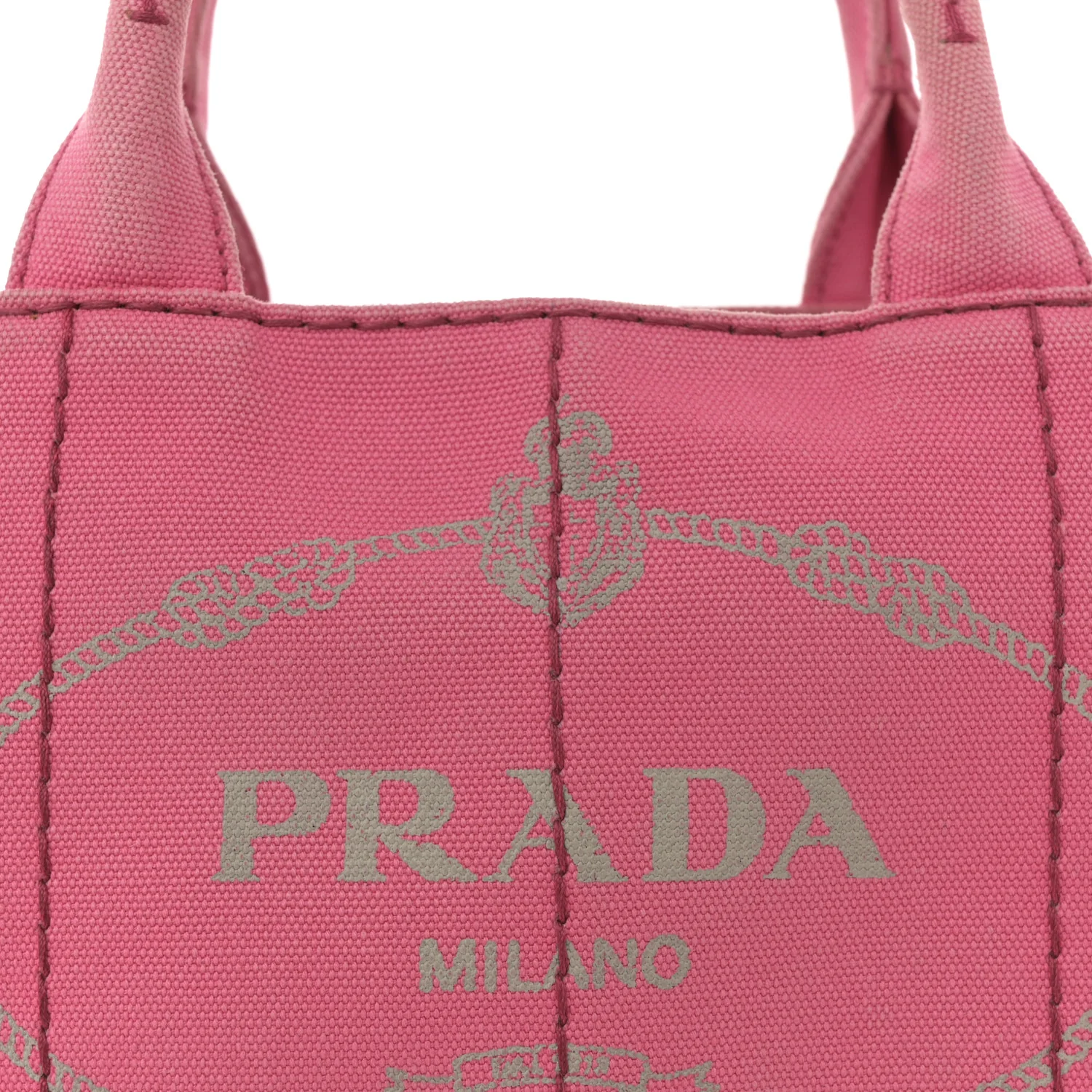 Canapa Small Logo Tote Peonia - Top Club
