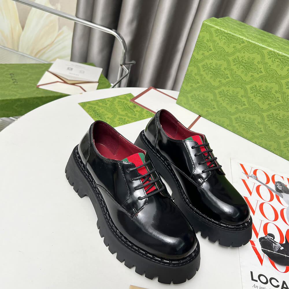 Gucci Women s lace-up with Web - Top Club
