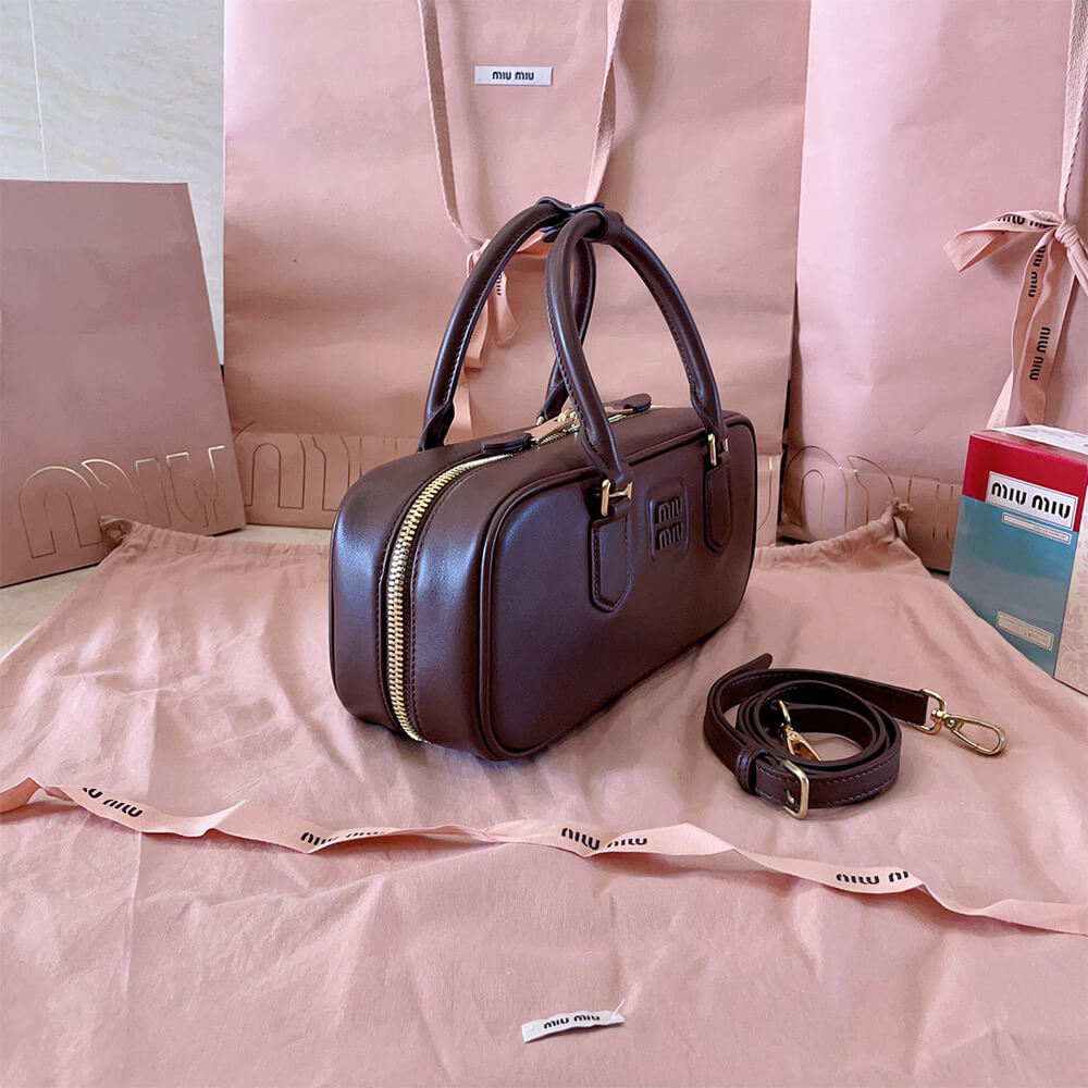 MIUMIU Large Arcadie Leather Bag(HIGH-END GRADE) - Top Club