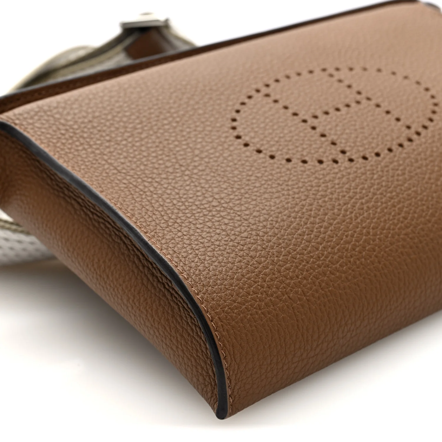 Togo Sangle Cordage Videpoches Alezan Beige Marfa Gris Pale - Top Club