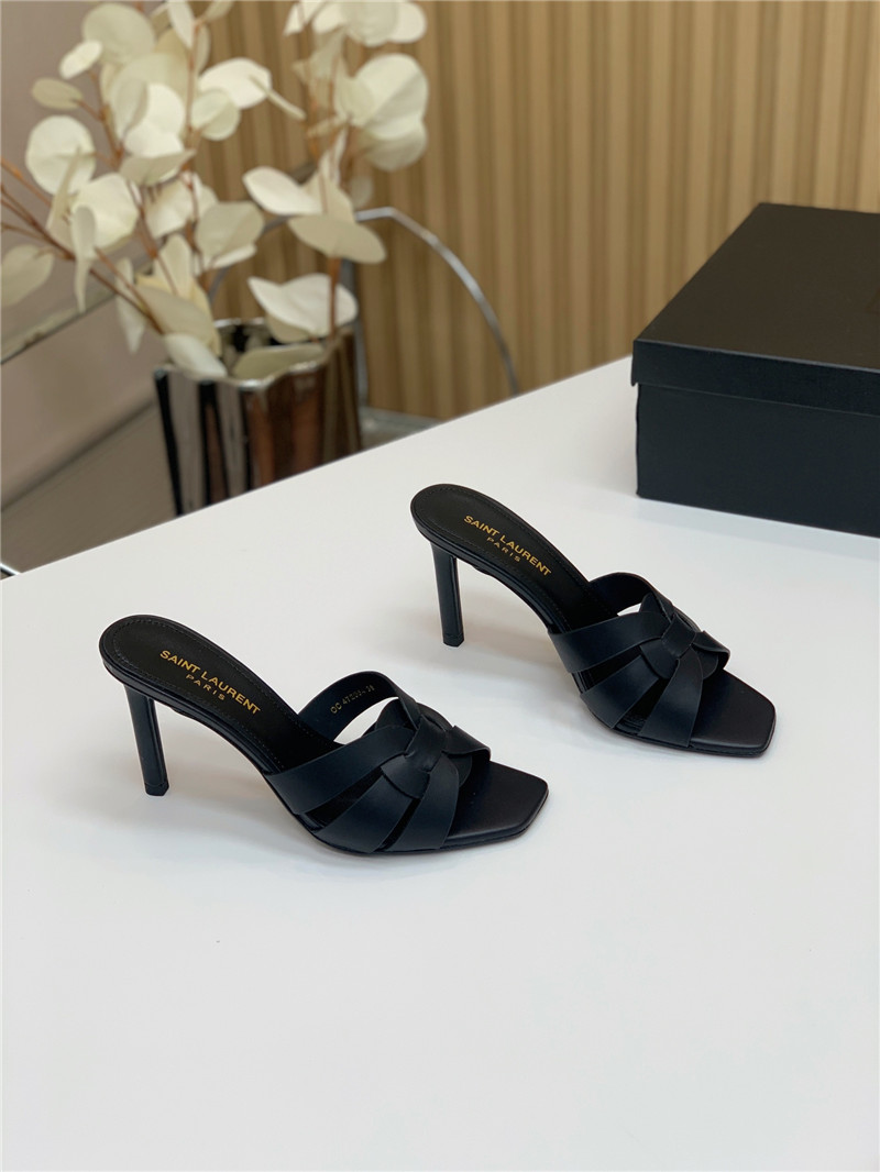YSL high heel slippers - Sneaker Replica Workshop