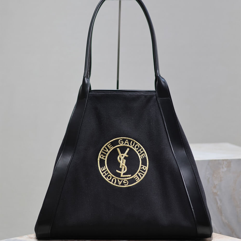 YSL rive gauche tote bag in canvas - Top Club
