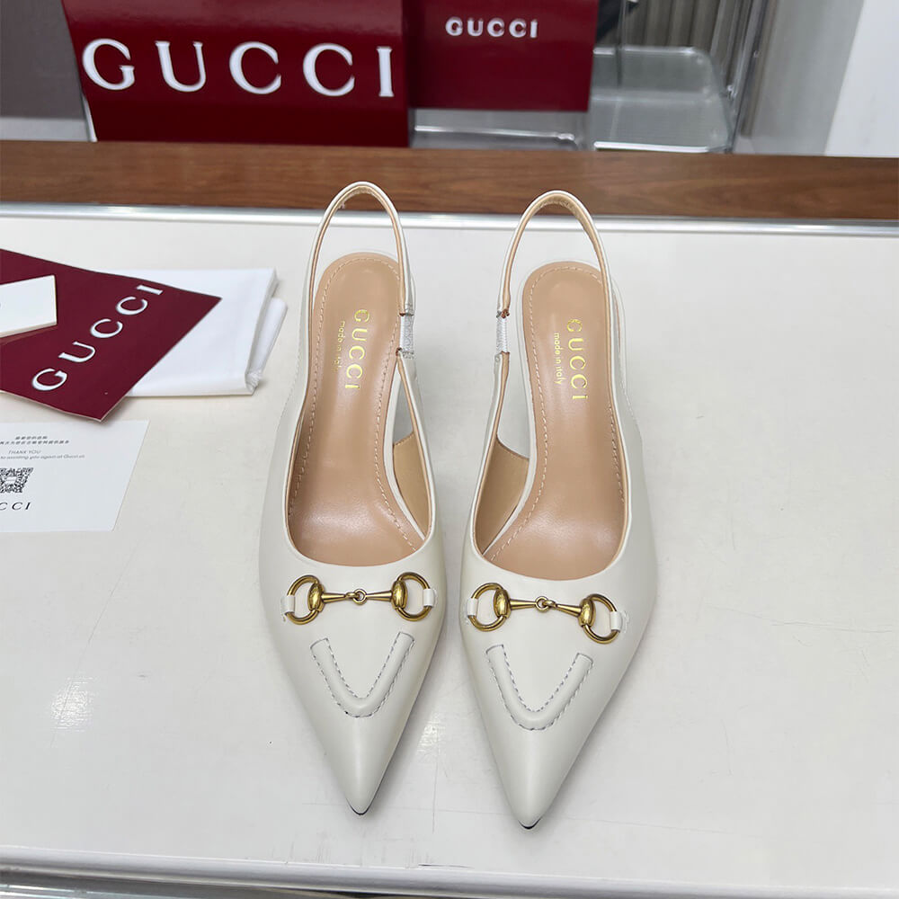 Gucci Women s slingback pump with Horsebit - Top Club