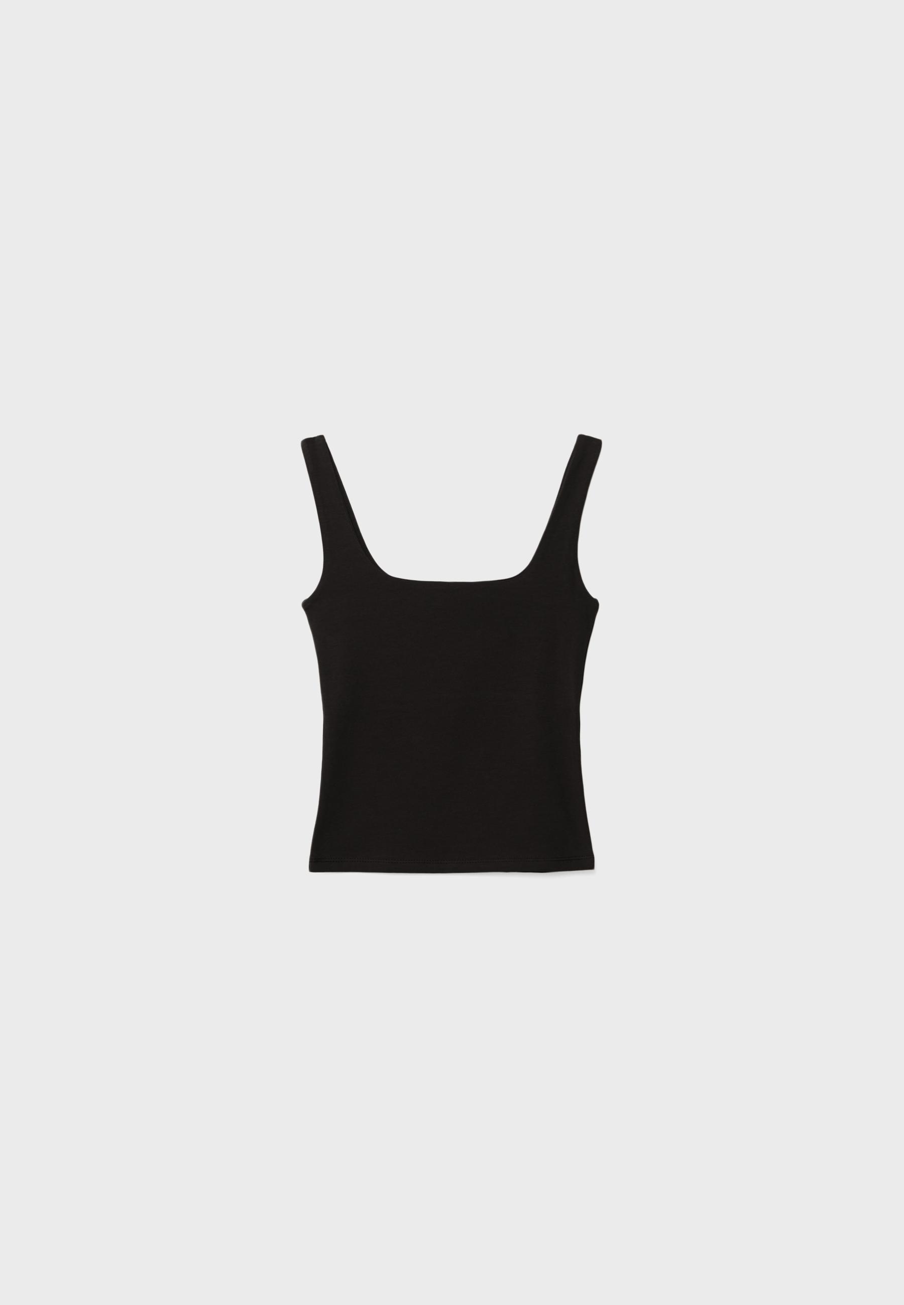 WIDE STRAP TOP