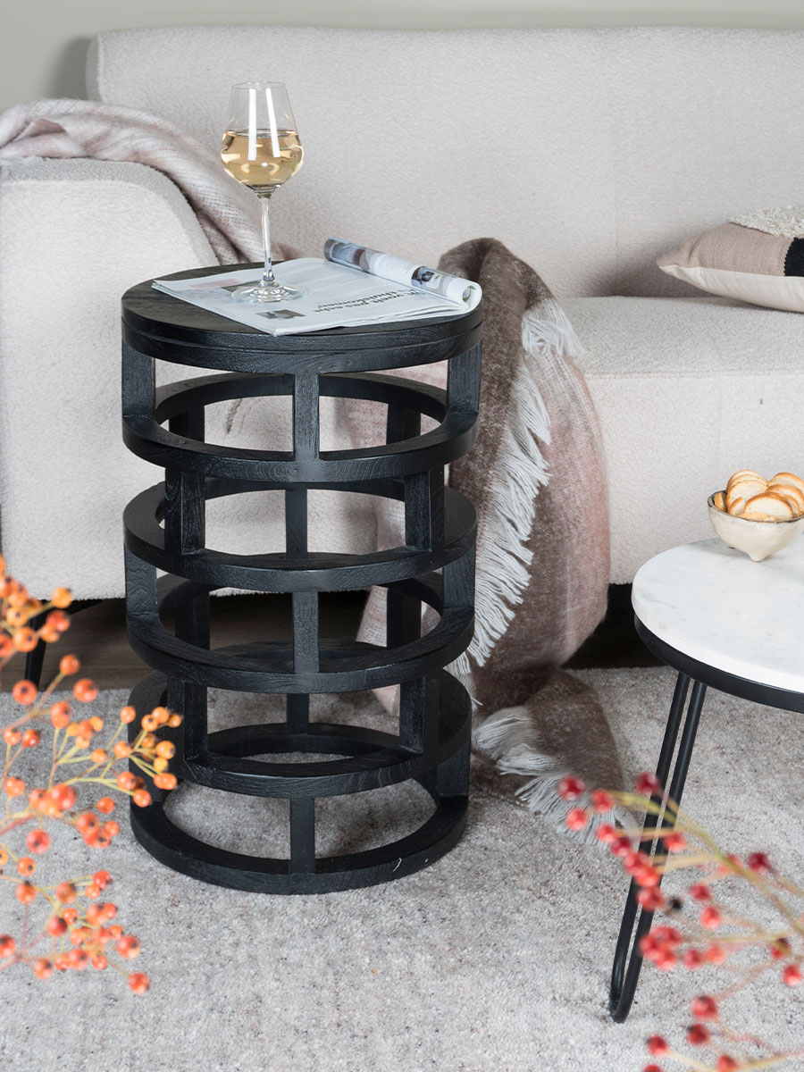 Bijzettafel Jax - 62 x ø40 cm