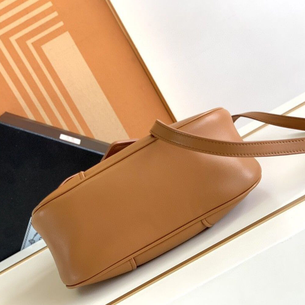 Prada Moon padded nappa-leather bag - Top Club
